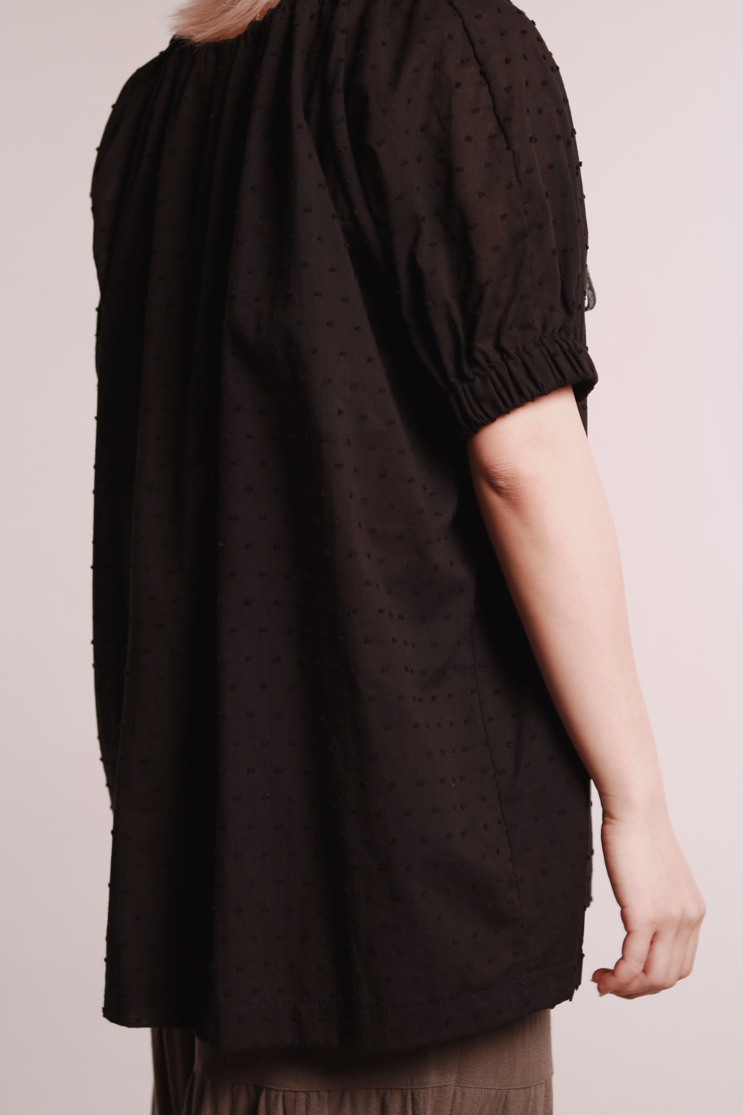 Dot Dot Blouse (Black)