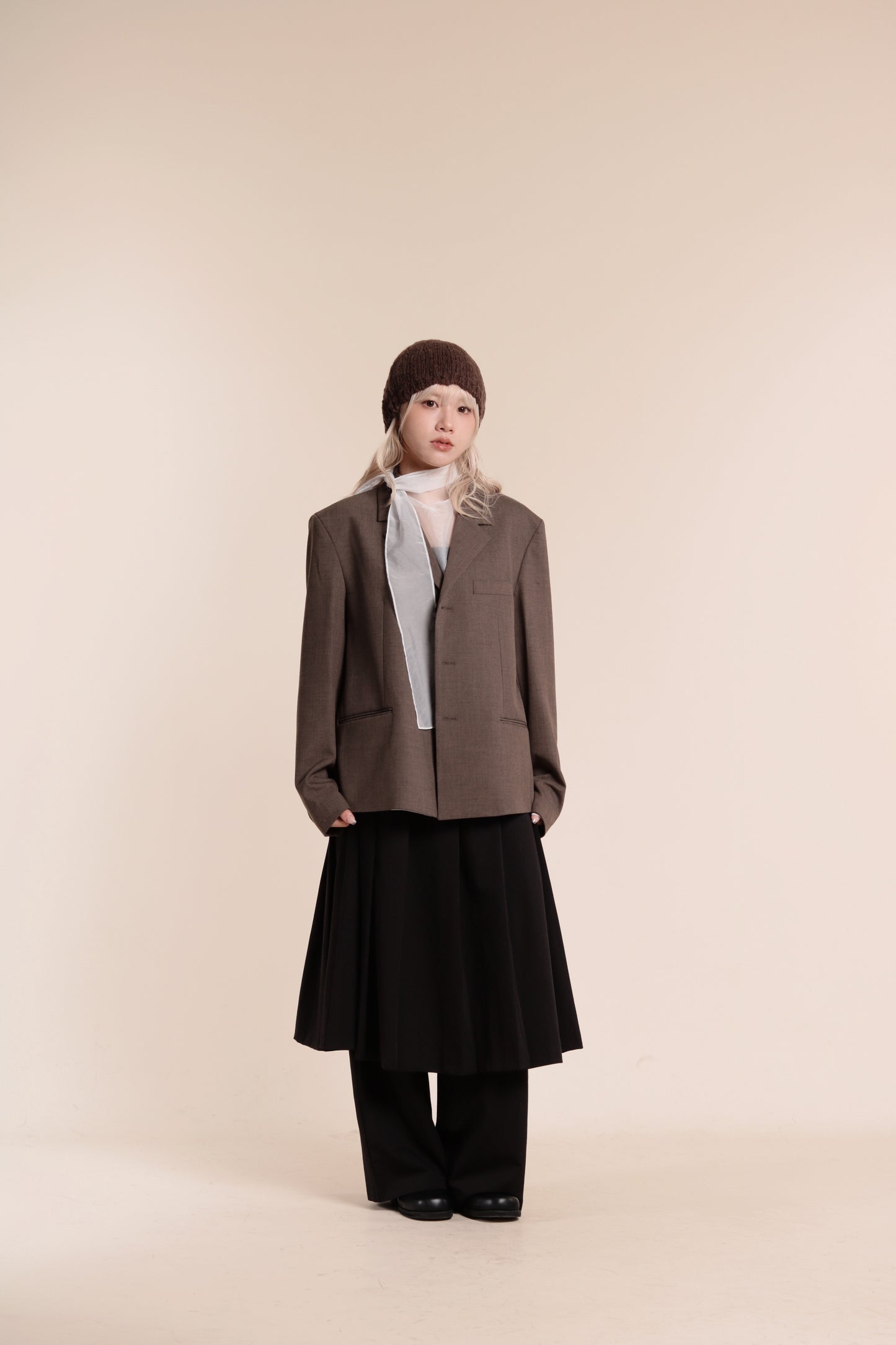 Doll See Through Blouse (White)