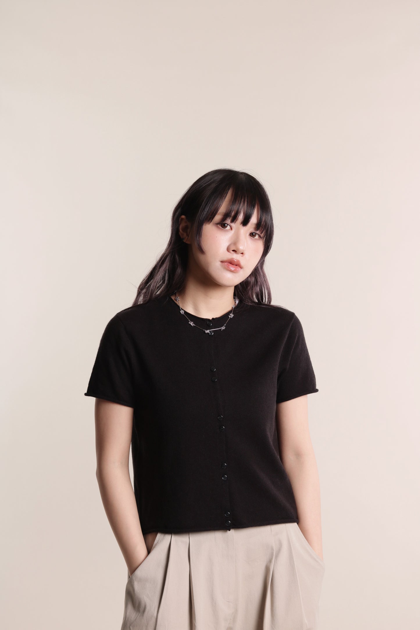 Mini Cardigan (Black)