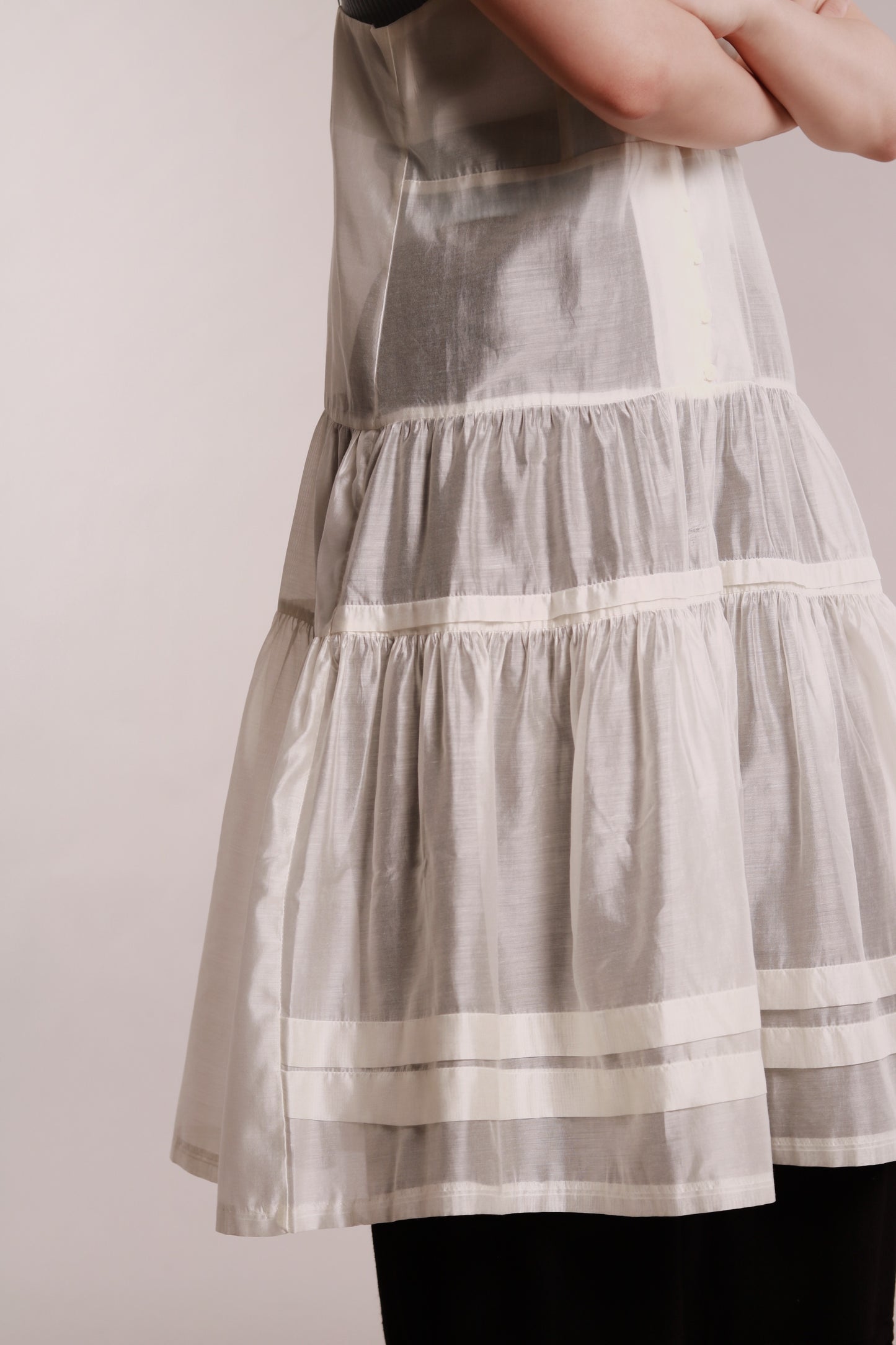 Doll See Through Dress (Ivory)