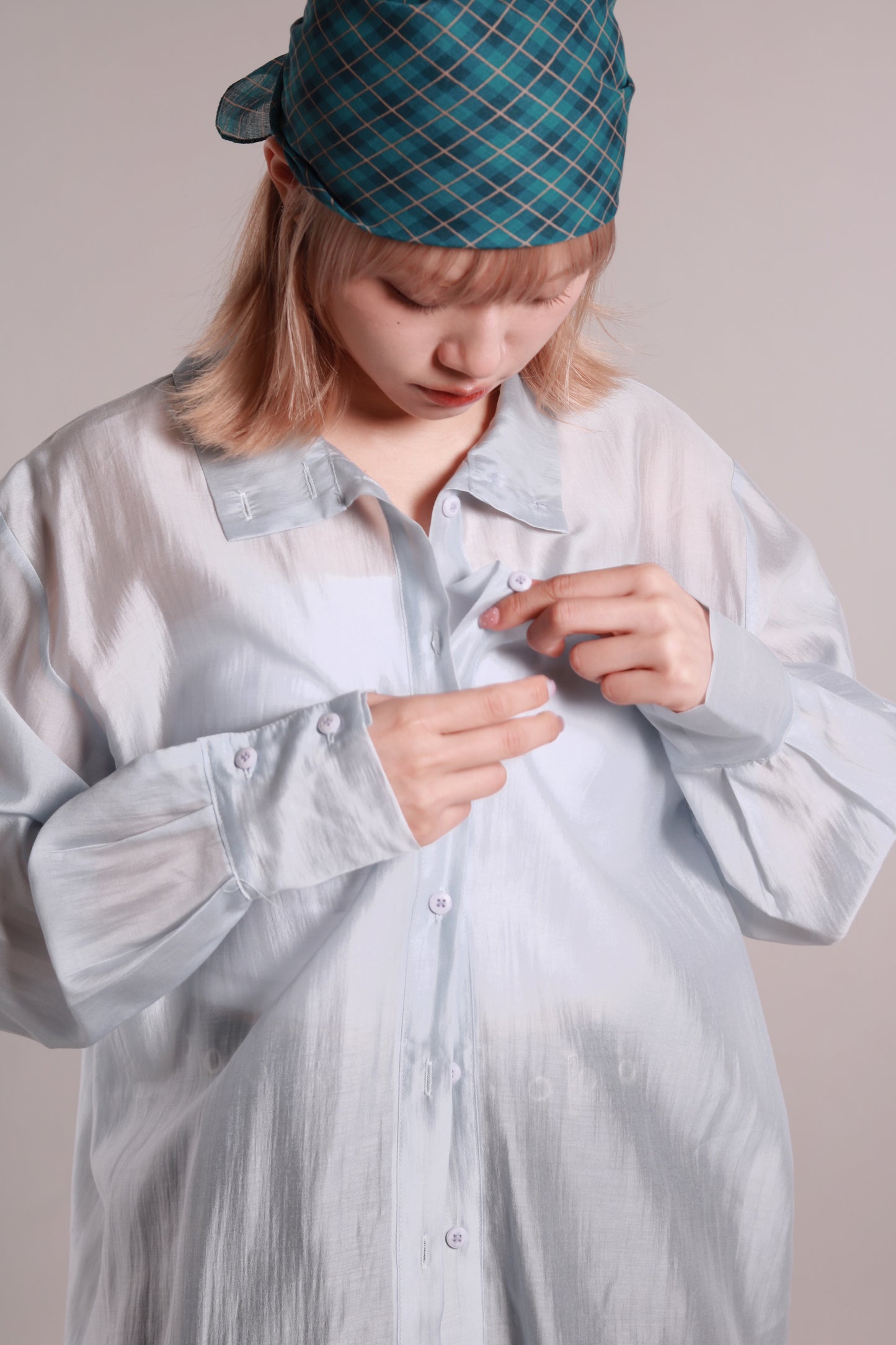Sheer Shirt (Blue)