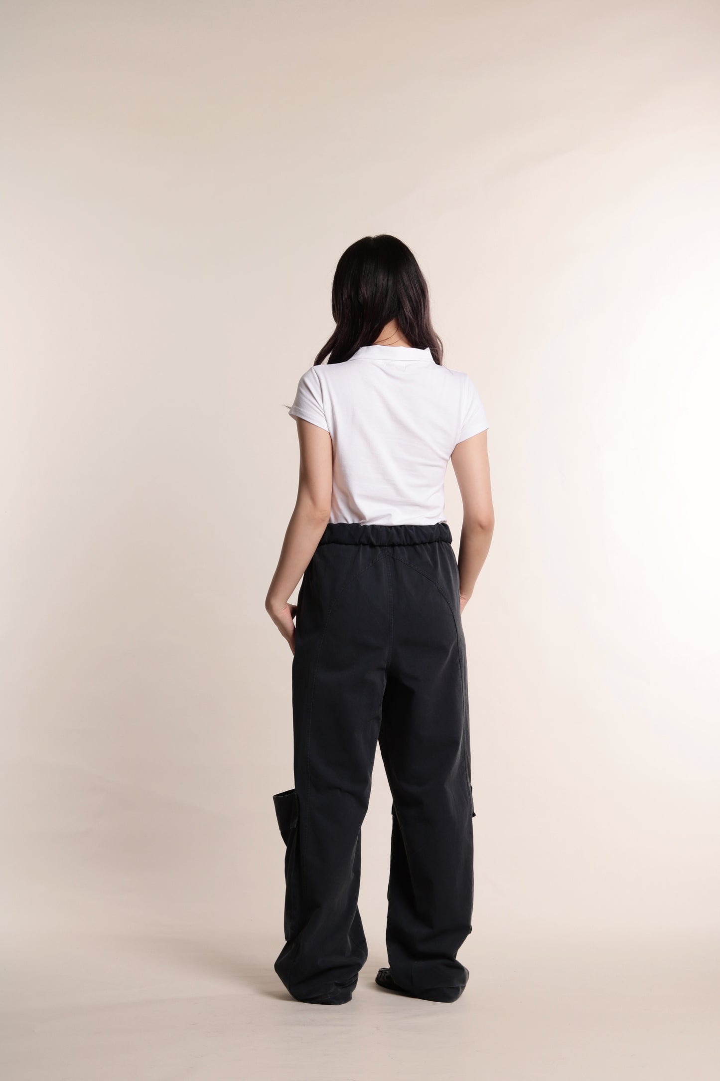Volume Pocket Pants (Navy)