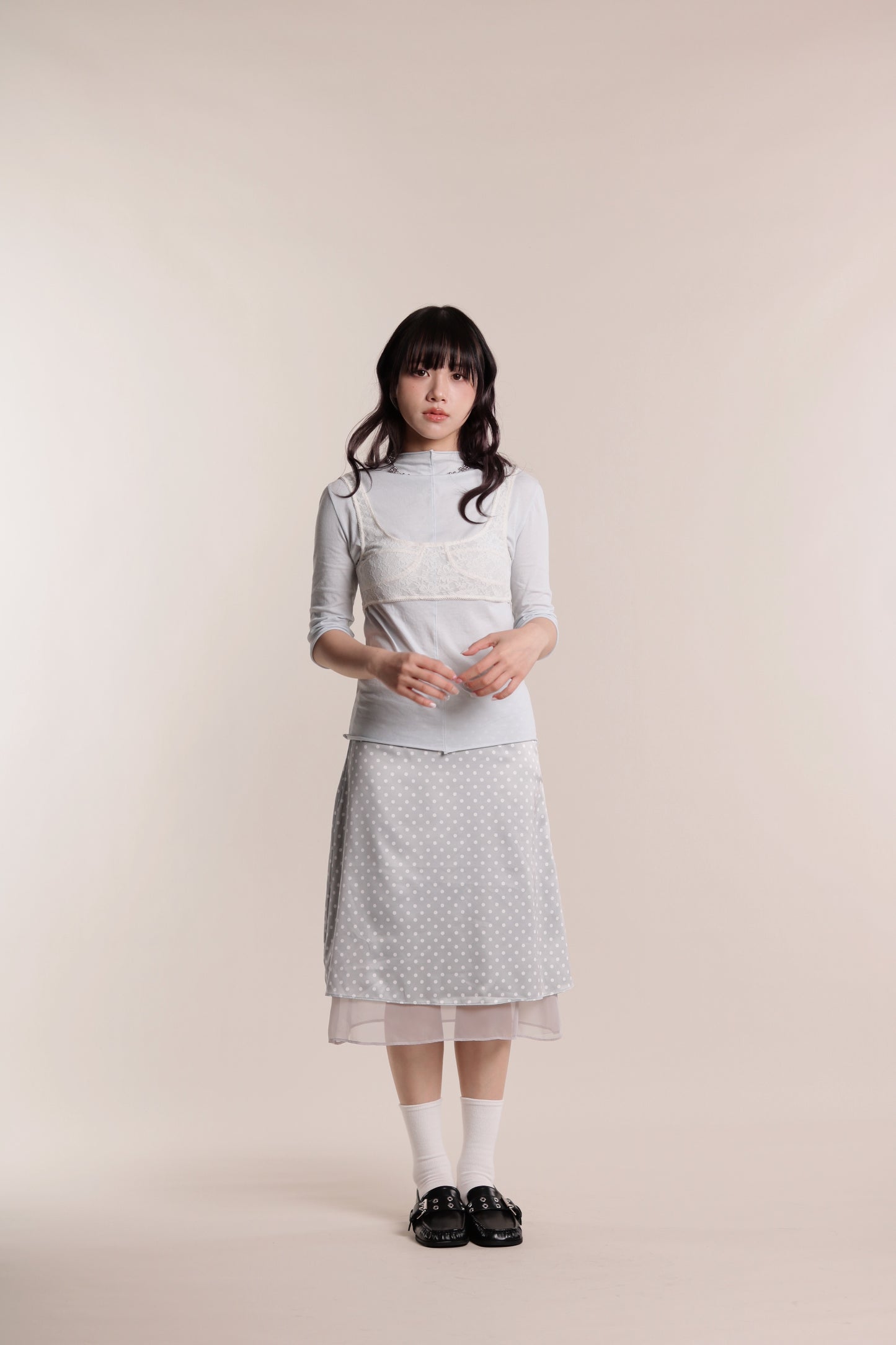 Doll Lace Vest (White)