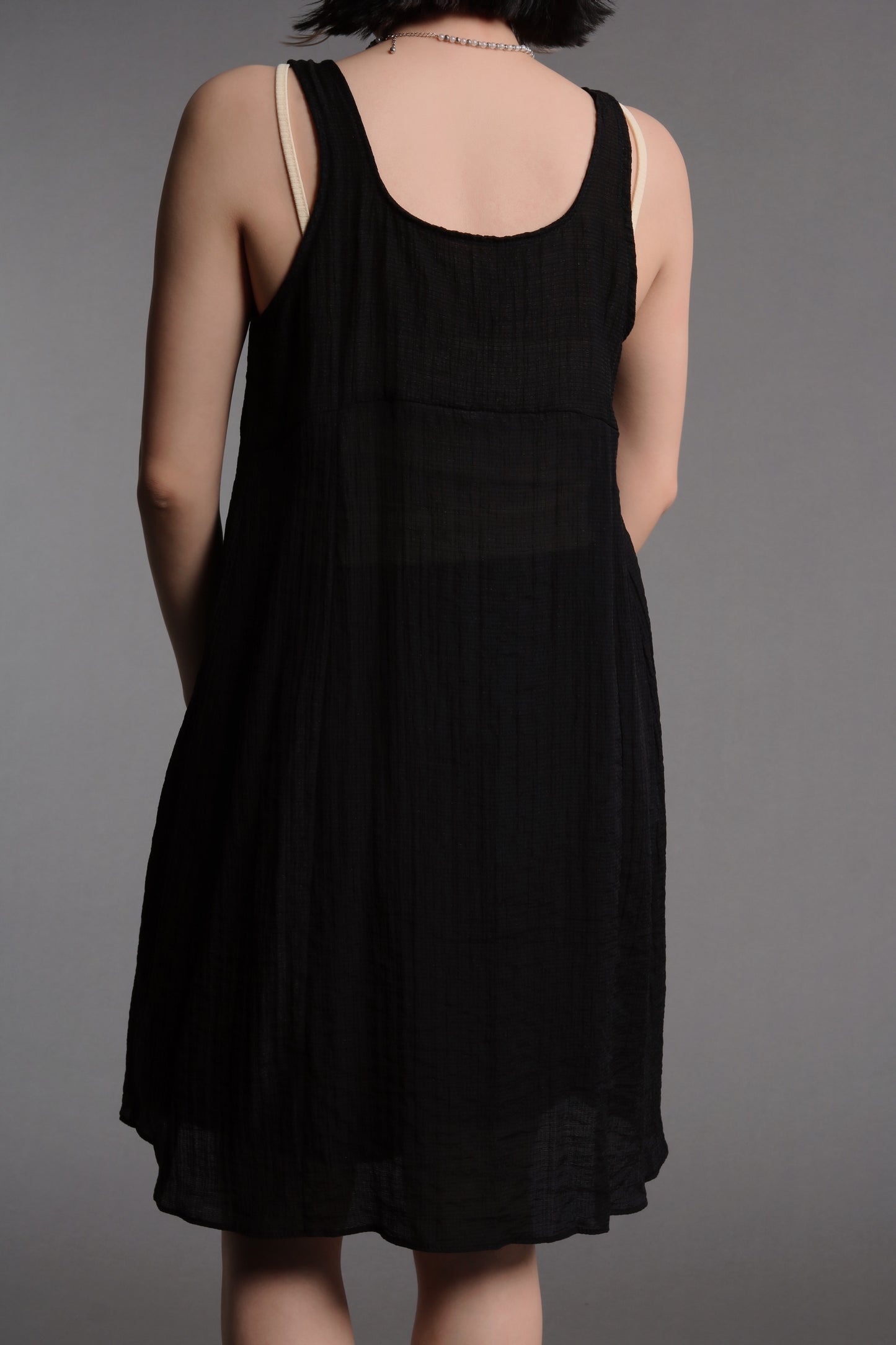 Ribbon Vest (Black)