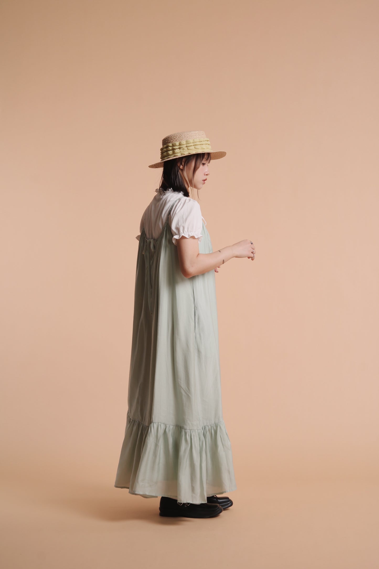 Doll Flora Dress (Mint)