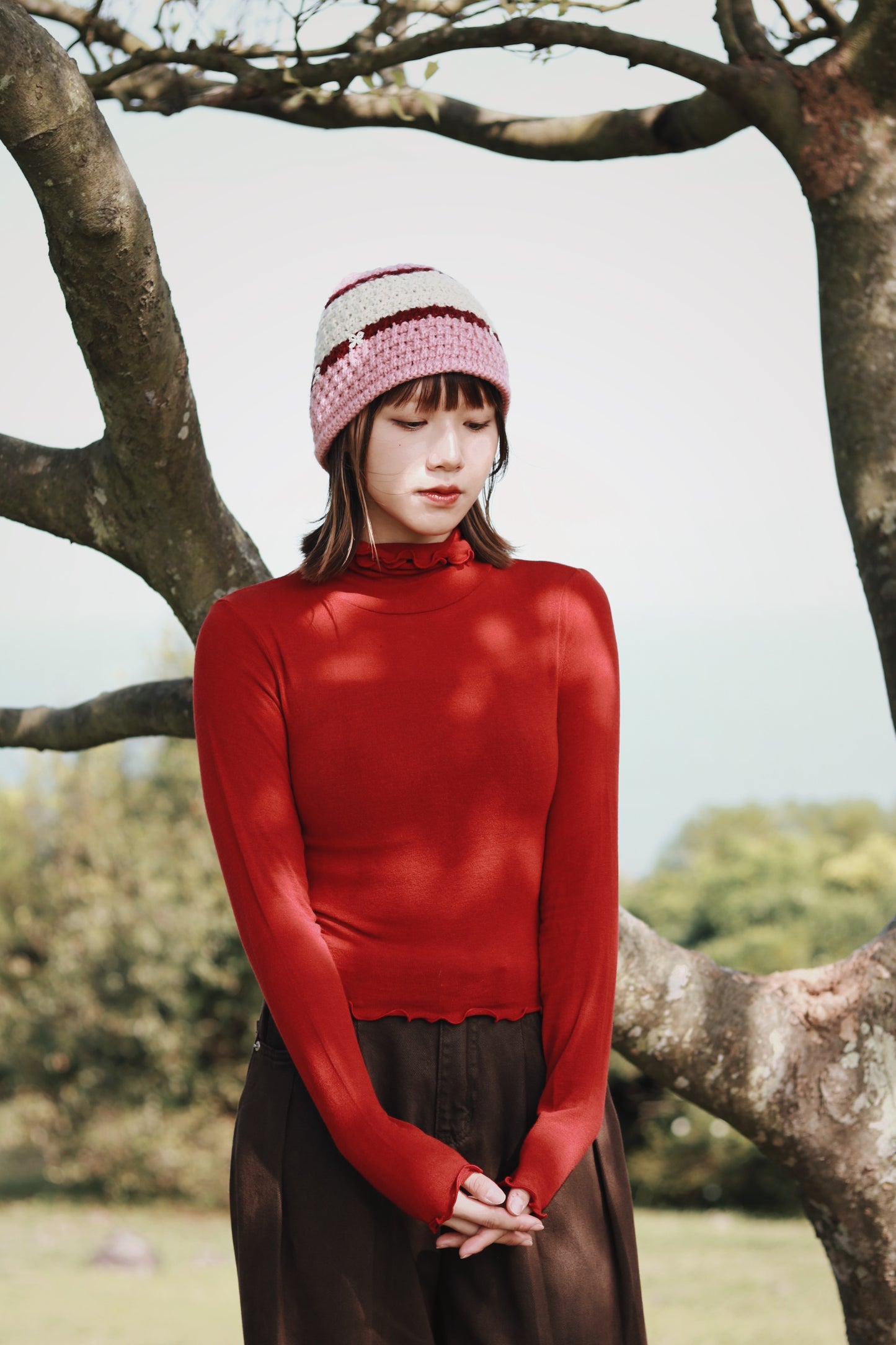 Double Fafa Top (Red)