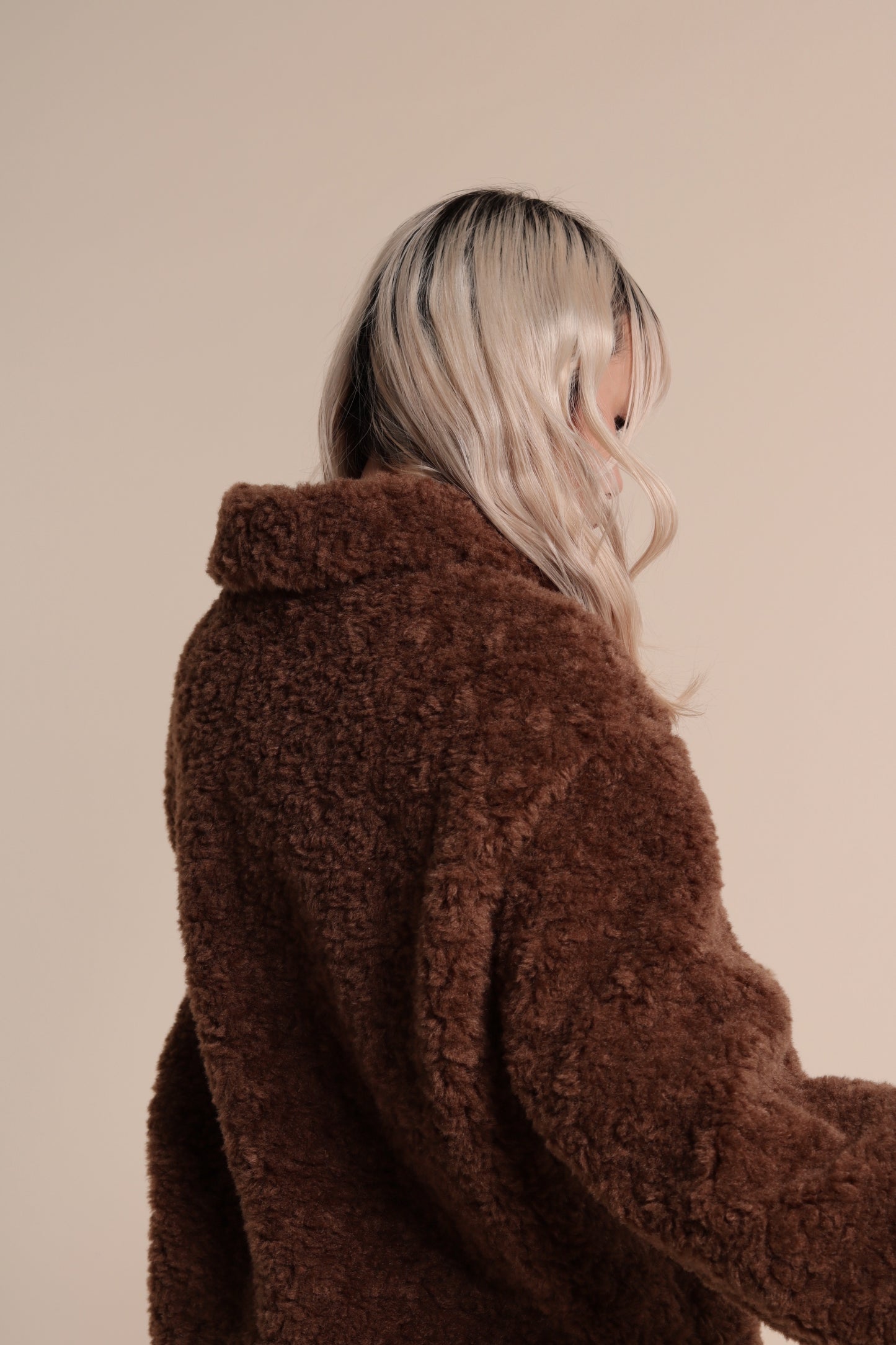 Teddy Bear Jacket (Brown)