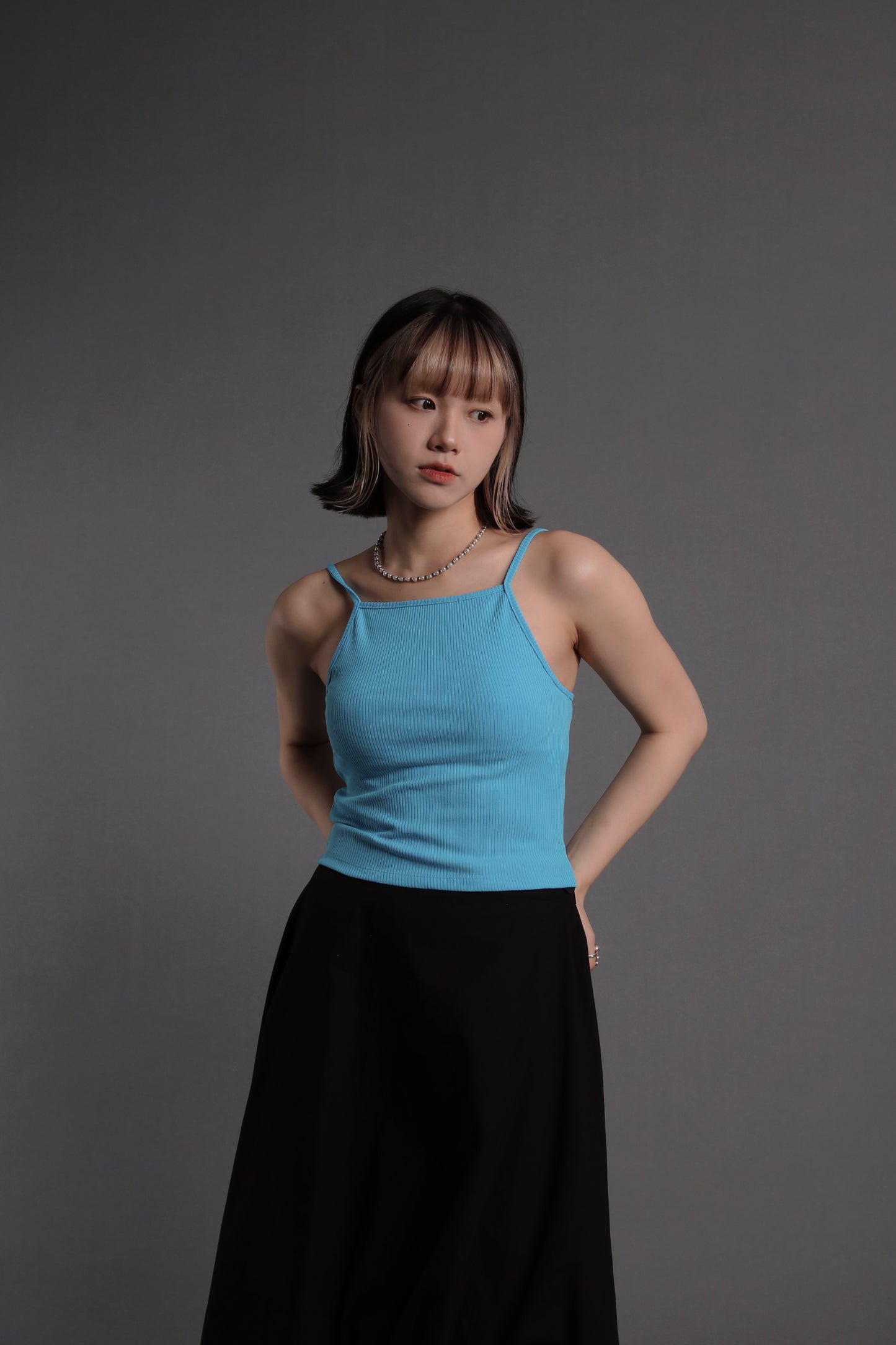 Ribbed Tank Top (Black/Blue/Grey/Red/White/Yellow)