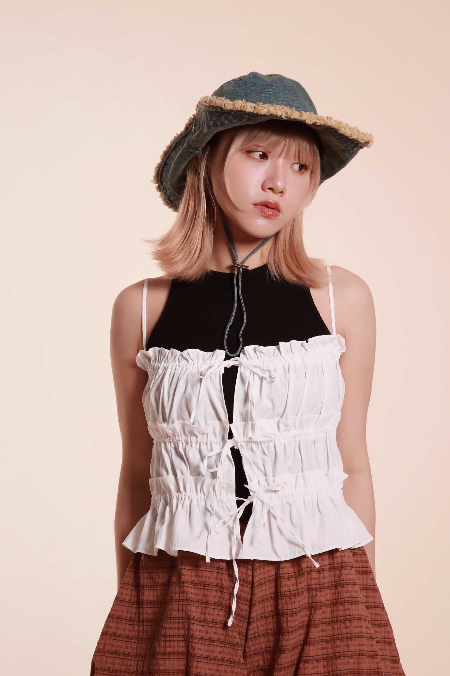 Padded Rib Tank (Black)