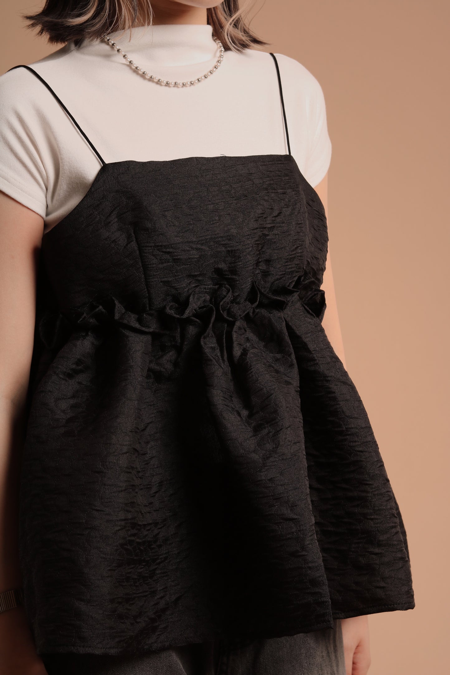 Cap Sleeve Tee (Ivory)