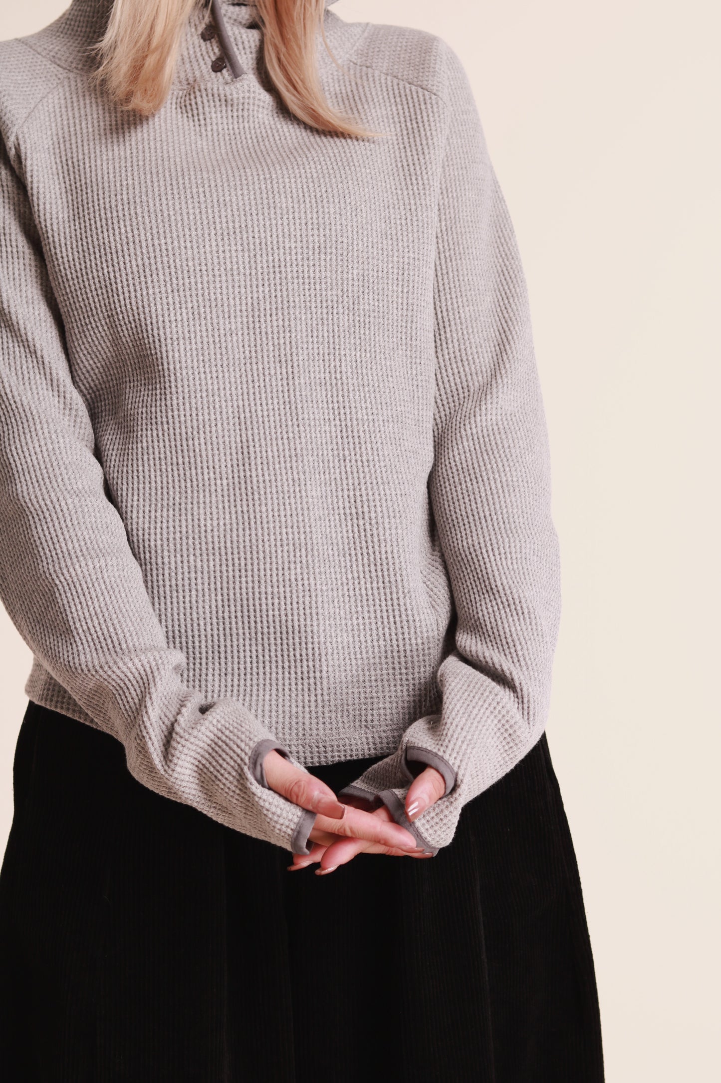 Waffle Boy Top (Grey)