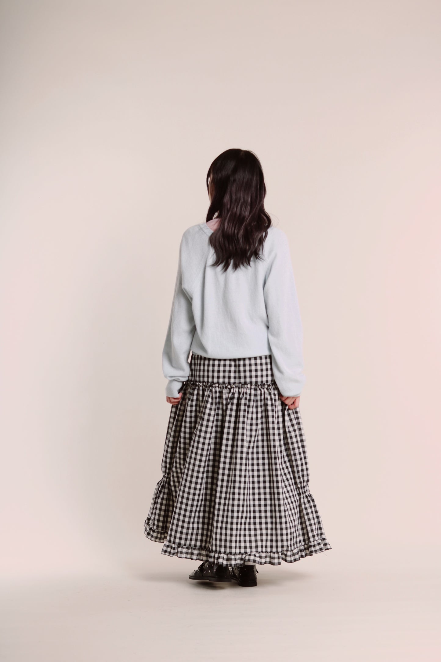 V Neck Sweater (Baby Blue)