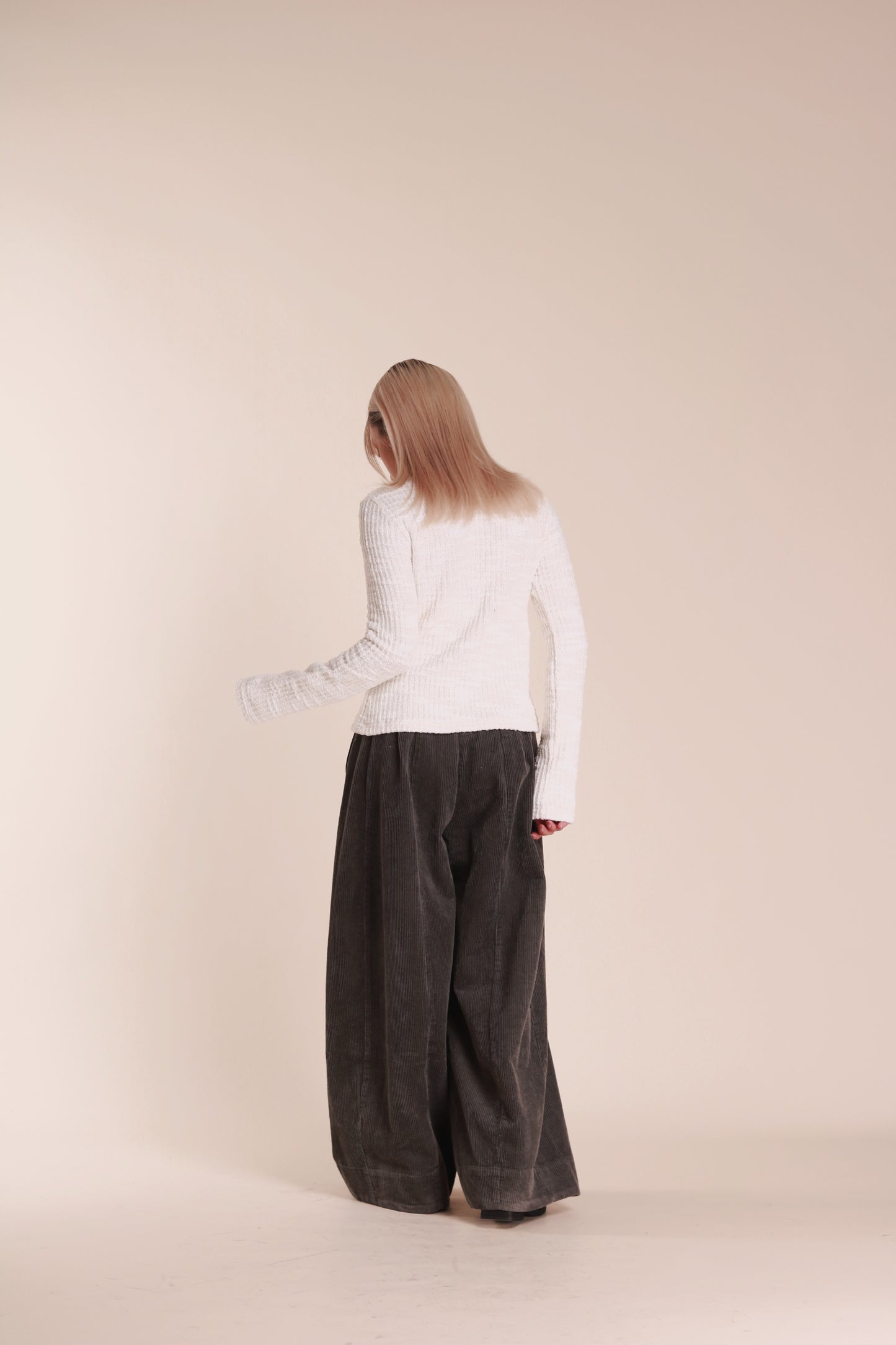 Textured Top (Ivory)