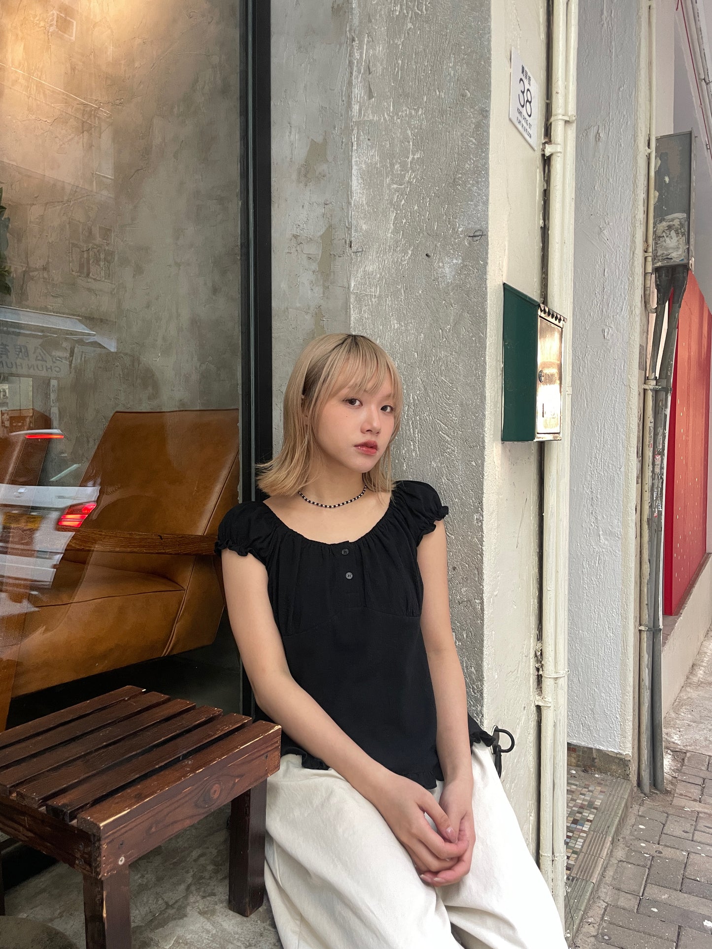 Betty Blouse (Black)