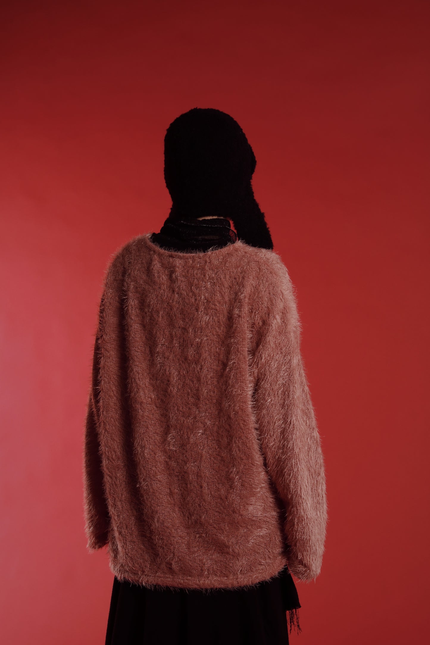 Fluffy Oversize Top (Pink)