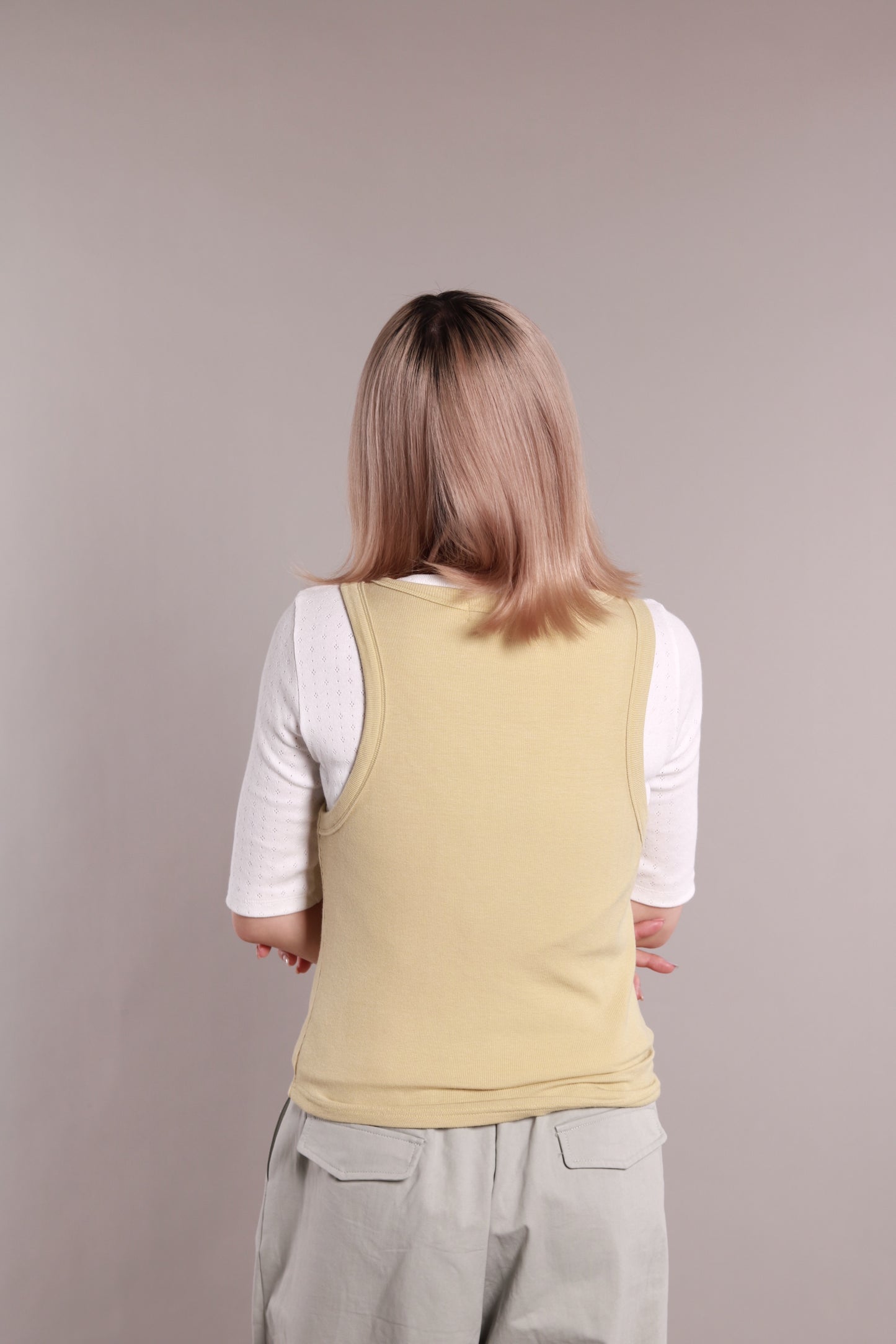 Slim Tank Top (Olive)