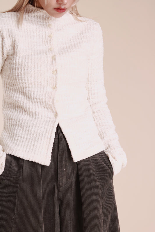 Textured Top (Ivory)