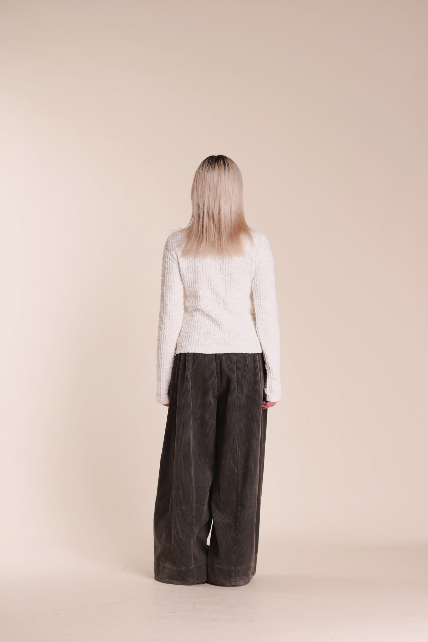 Textured Top (Ivory)