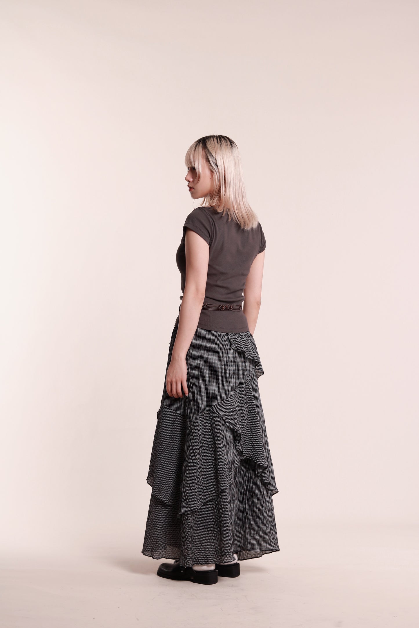 Layered Skirt (Black)