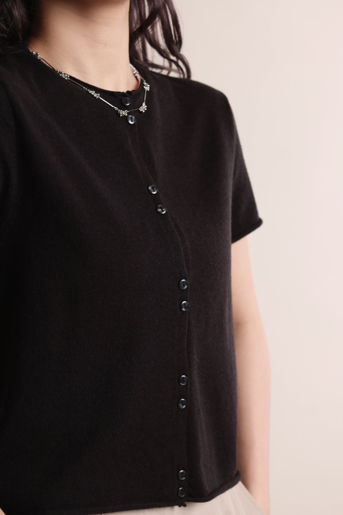 Mini Cardigan (Black)