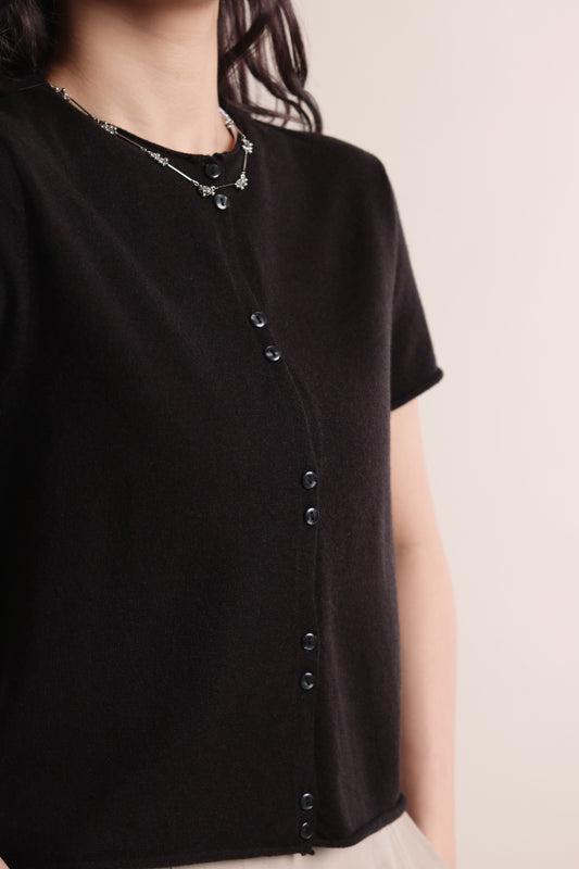 Mini Cardigan (Black)