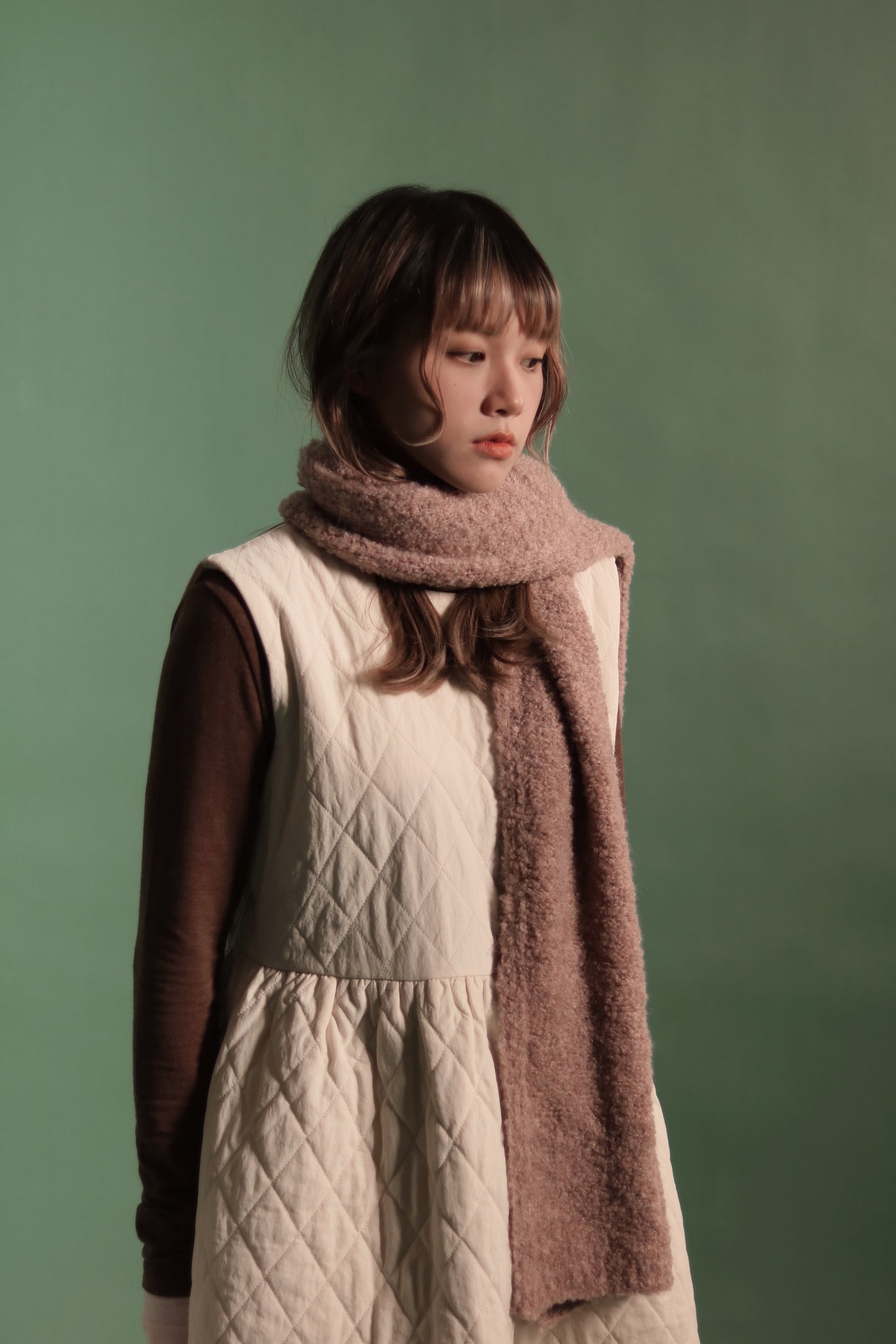 Doll Padded Dress (Ivory)