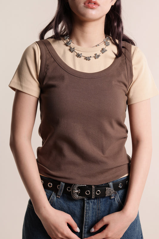 Gina Seeveless (Brown)