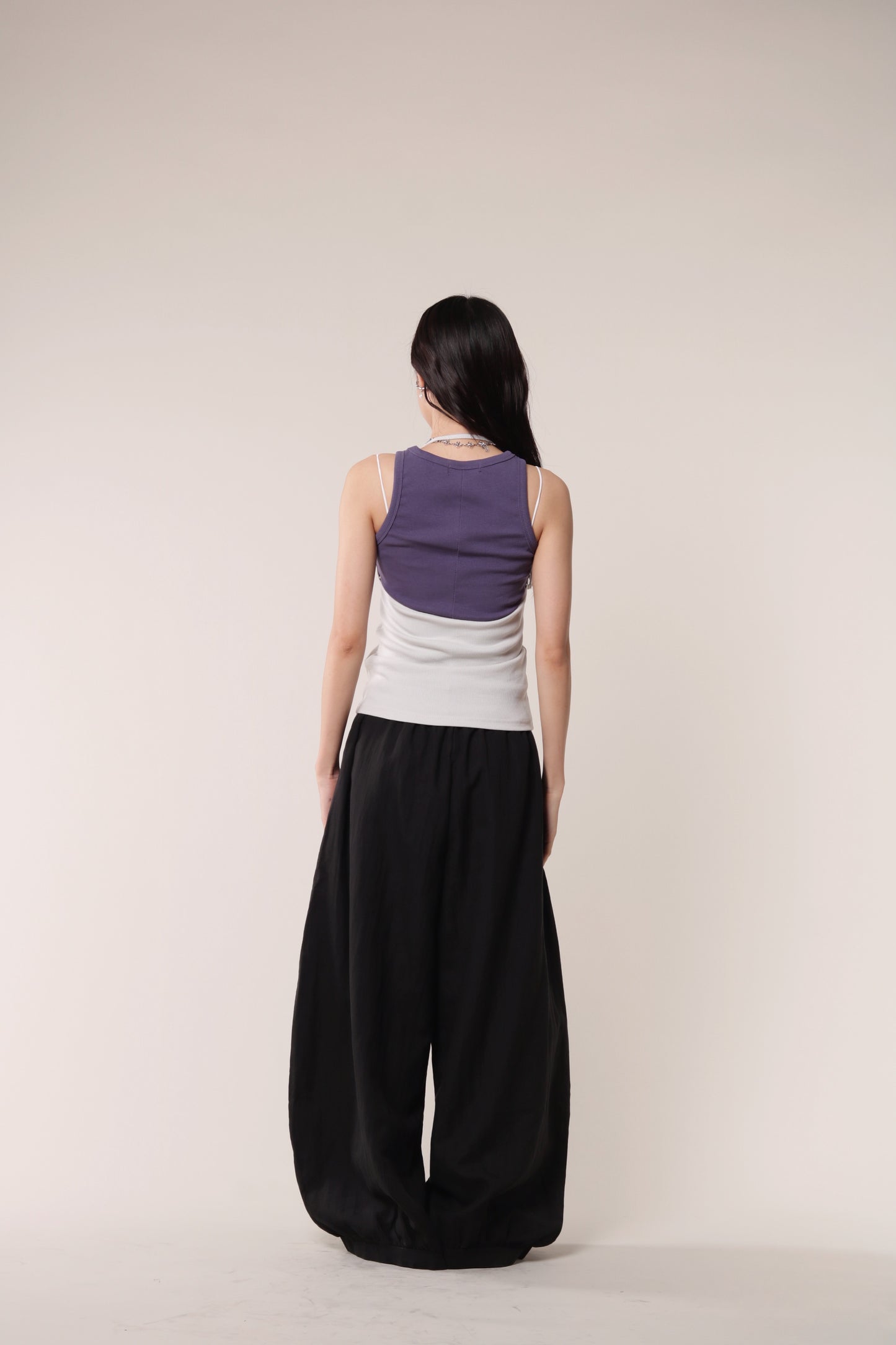 Slim Halter Top (Grey)