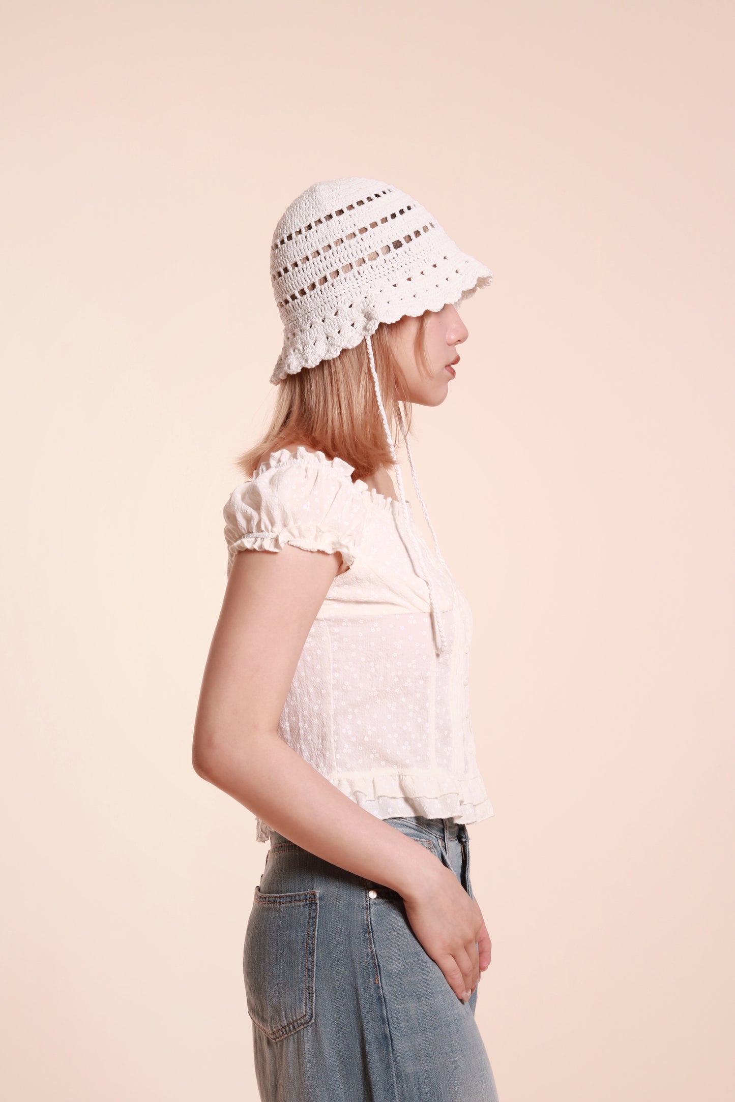 Flower Blouse (Butter)