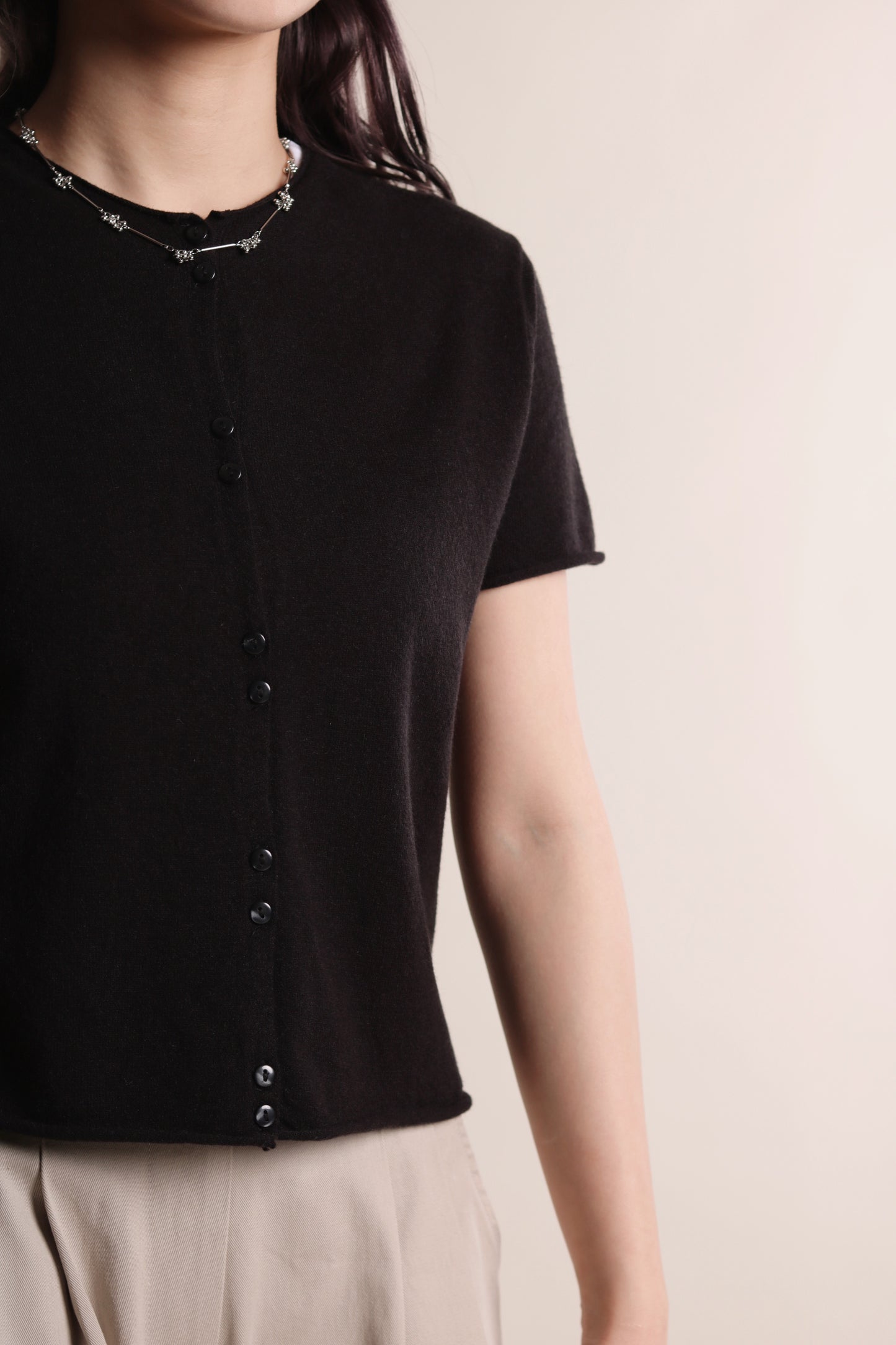Mini Cardigan (Black)