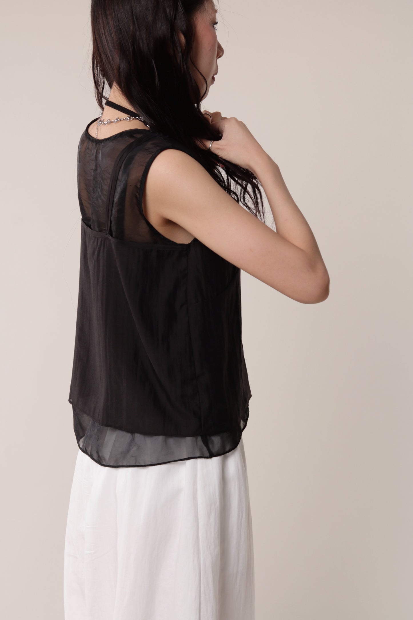 Chaya Layered Top (Black)