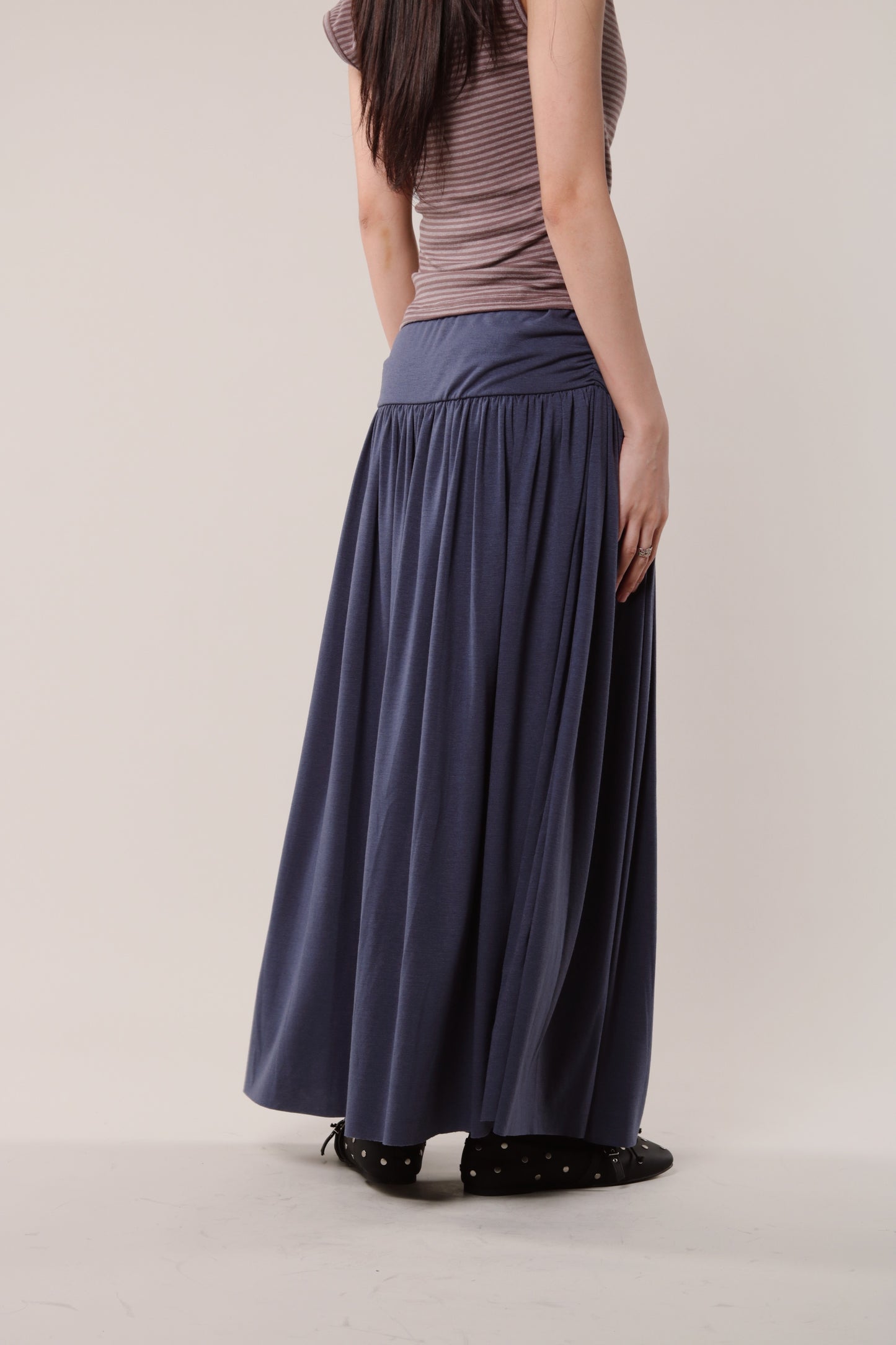Softy Lazy Skirt (Navy)