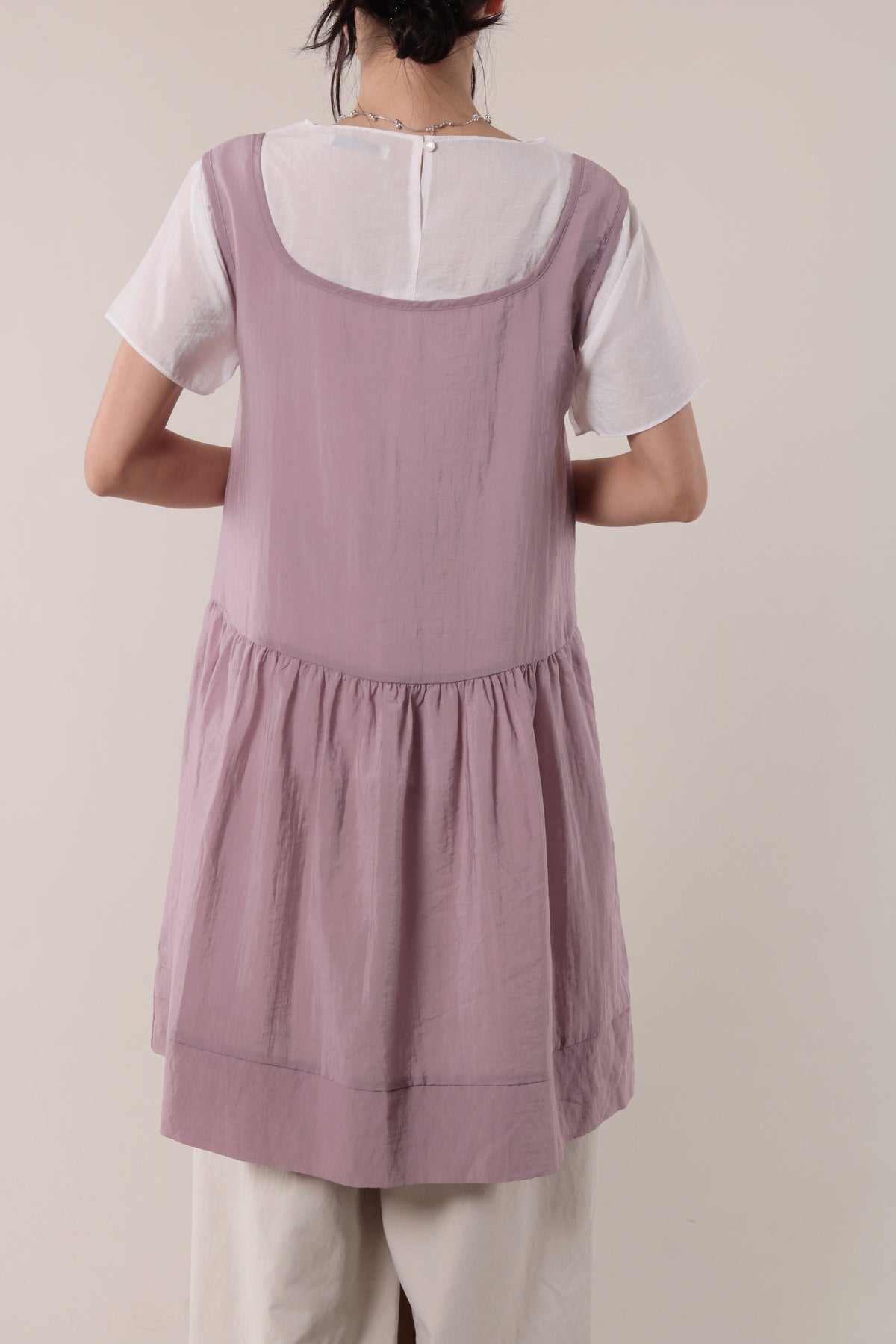 Asymmetric Twist Top (White)