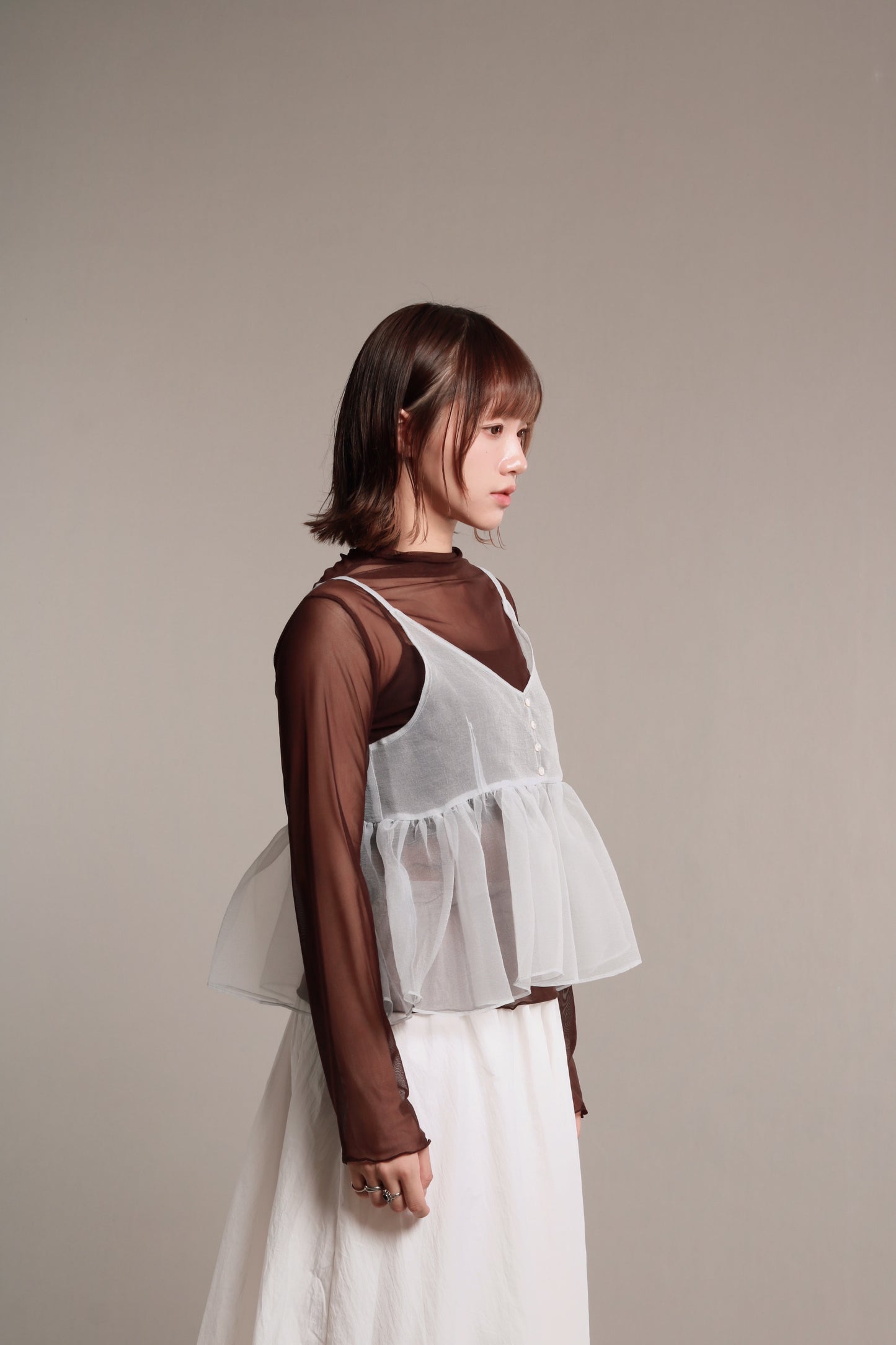 Sopia Sleeveless Top (Sky)