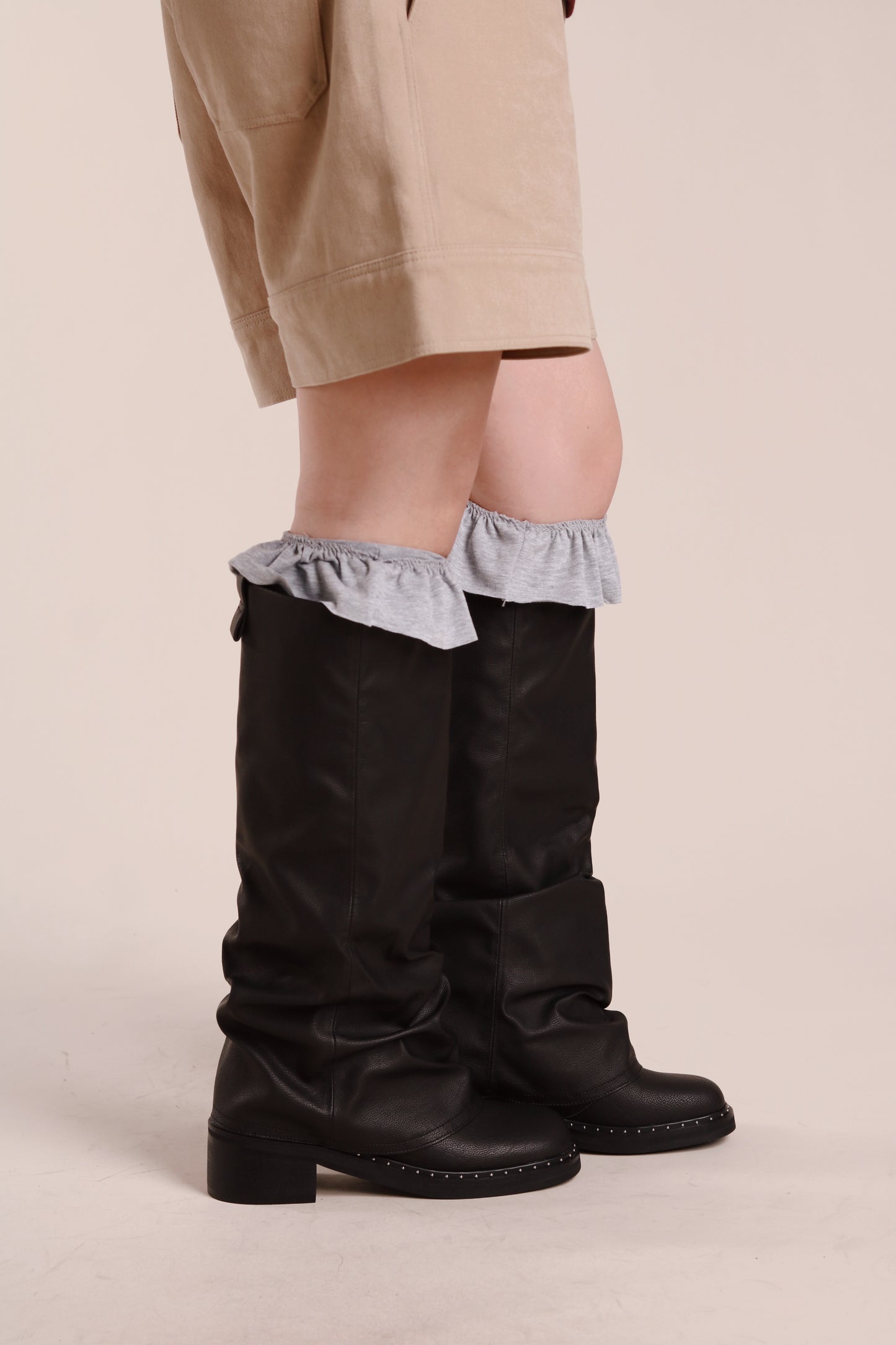 Studded Knee Boots