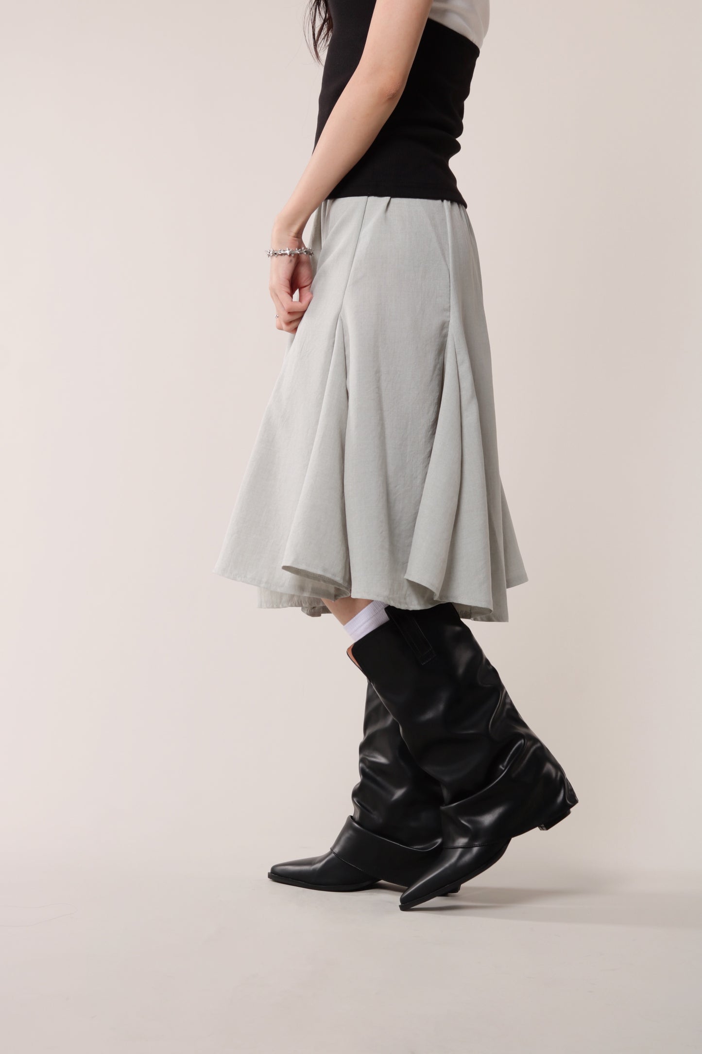 Edgy Pointed Toe Boots