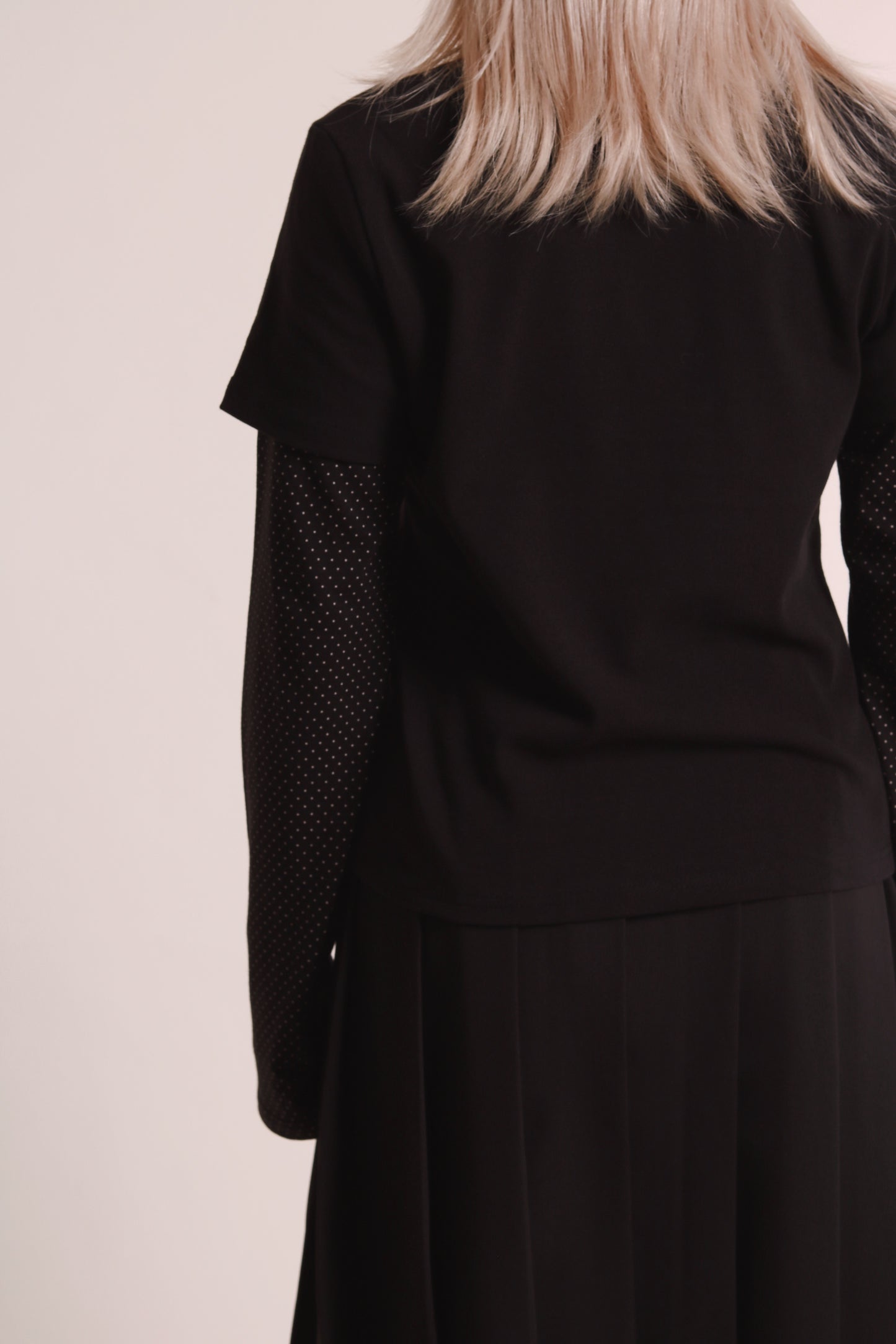 Layered Dot Top (Black)
