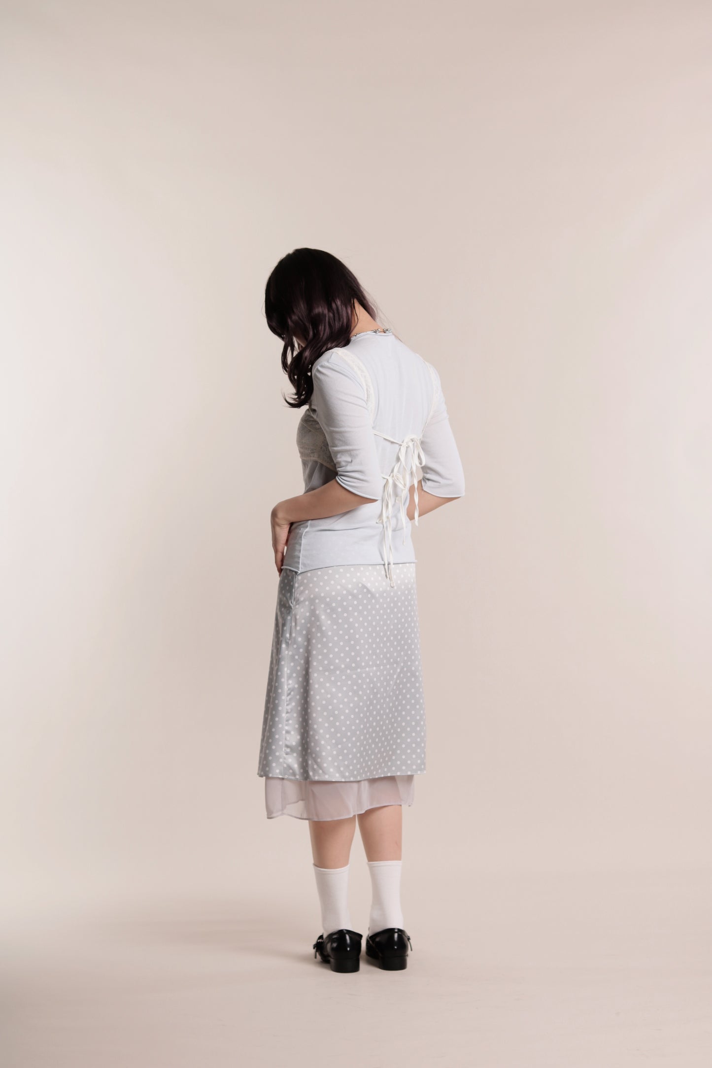 Doll Lace Vest (White)