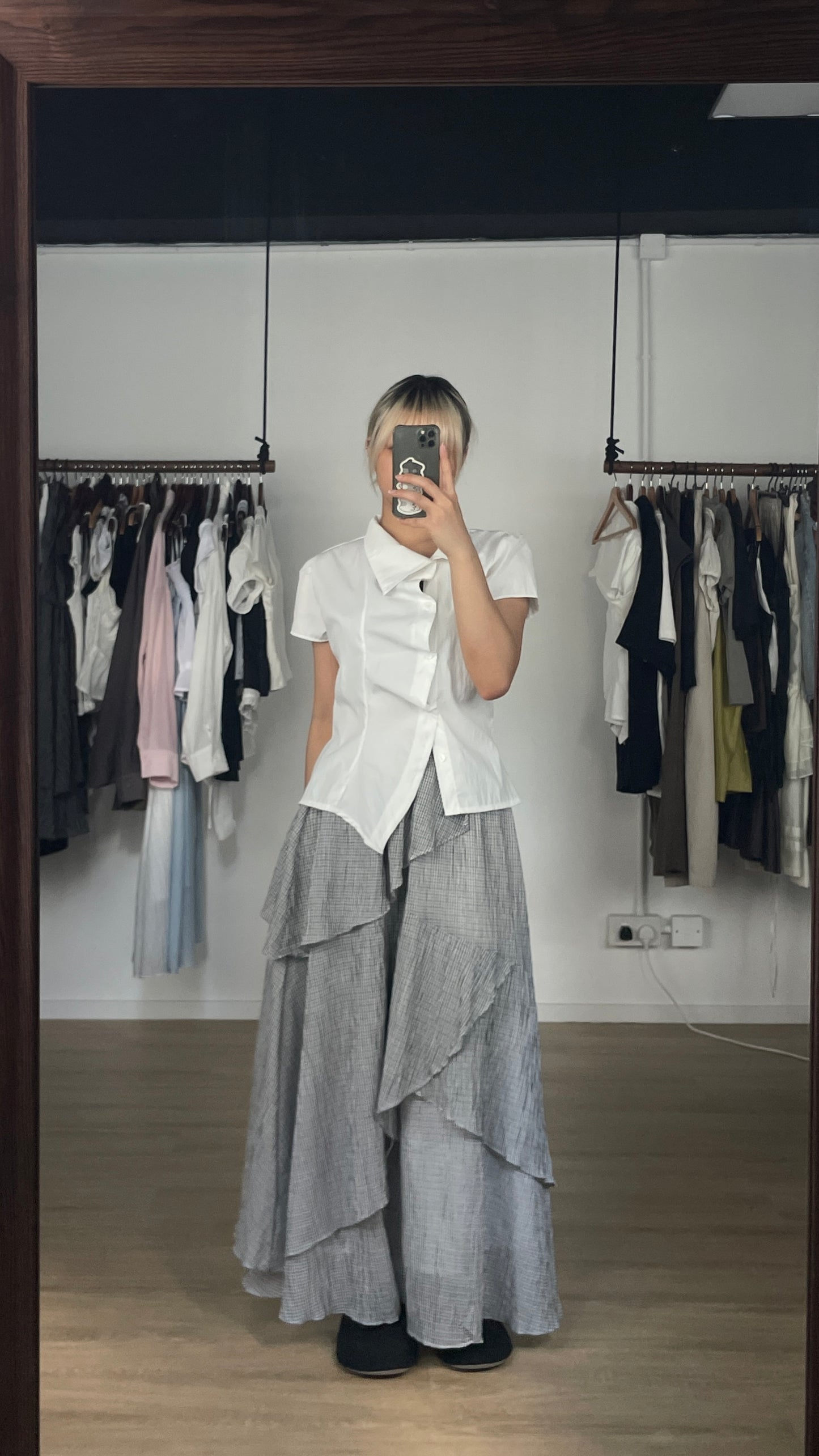 Layered Skirt (White)