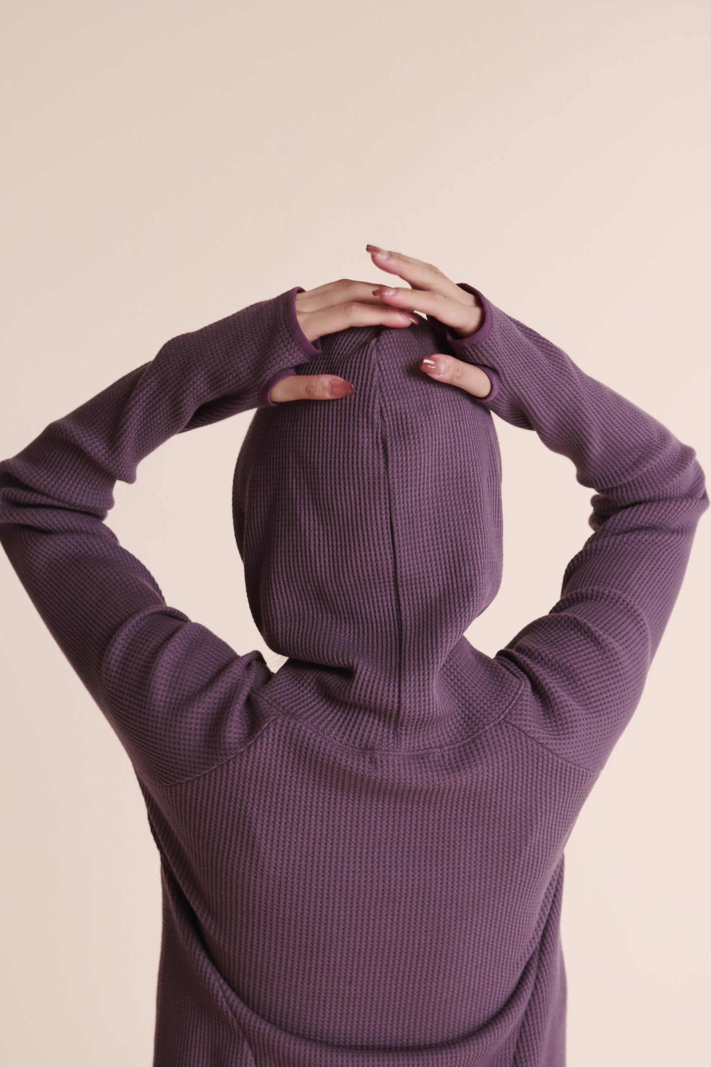 Waffle Boy Top (Purple)