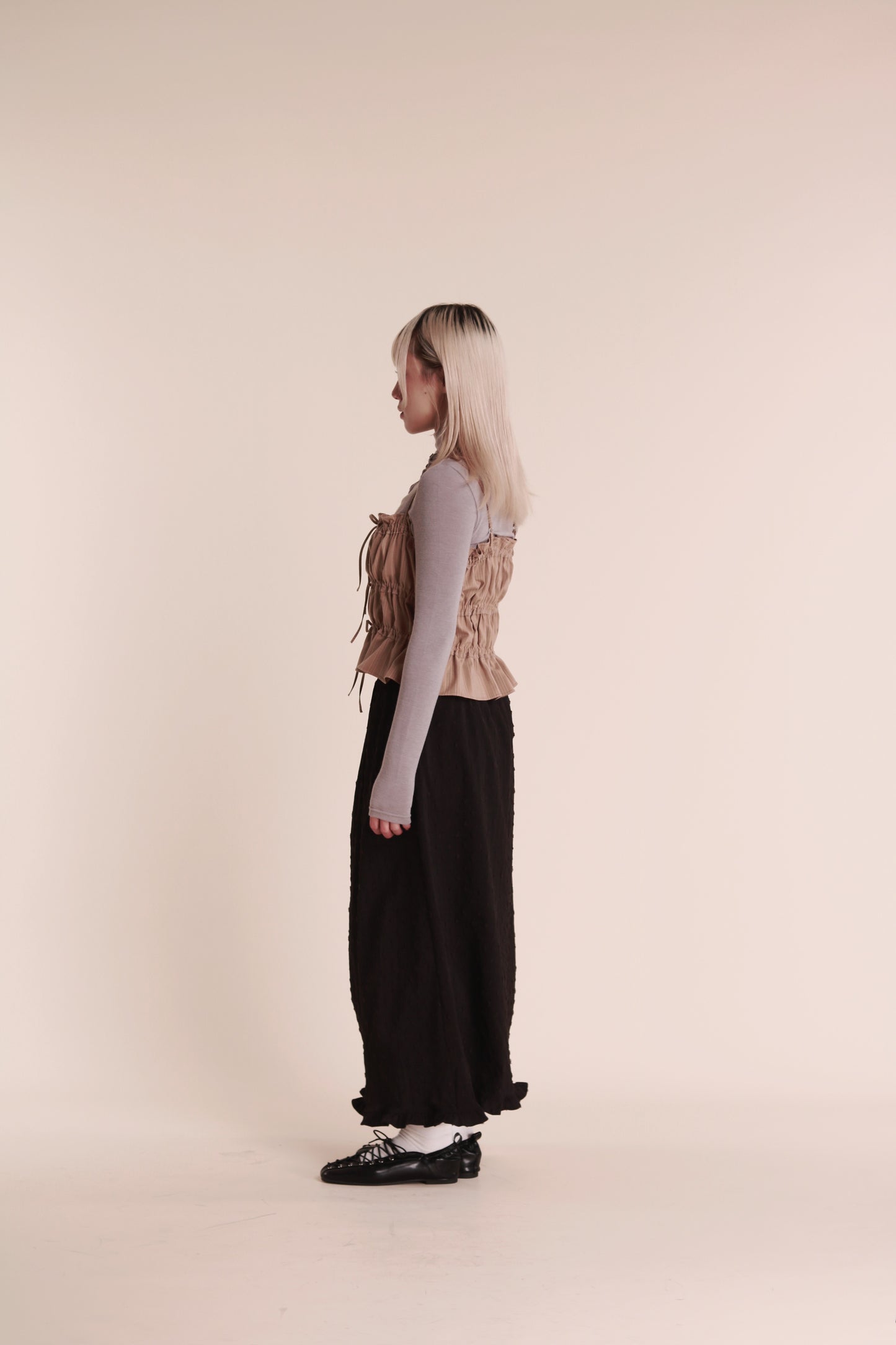 Dot Dot Skirt (Black)