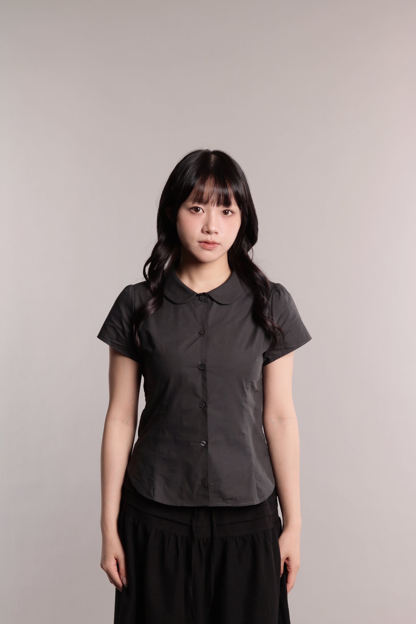 Corset Shirt (Charcoal)