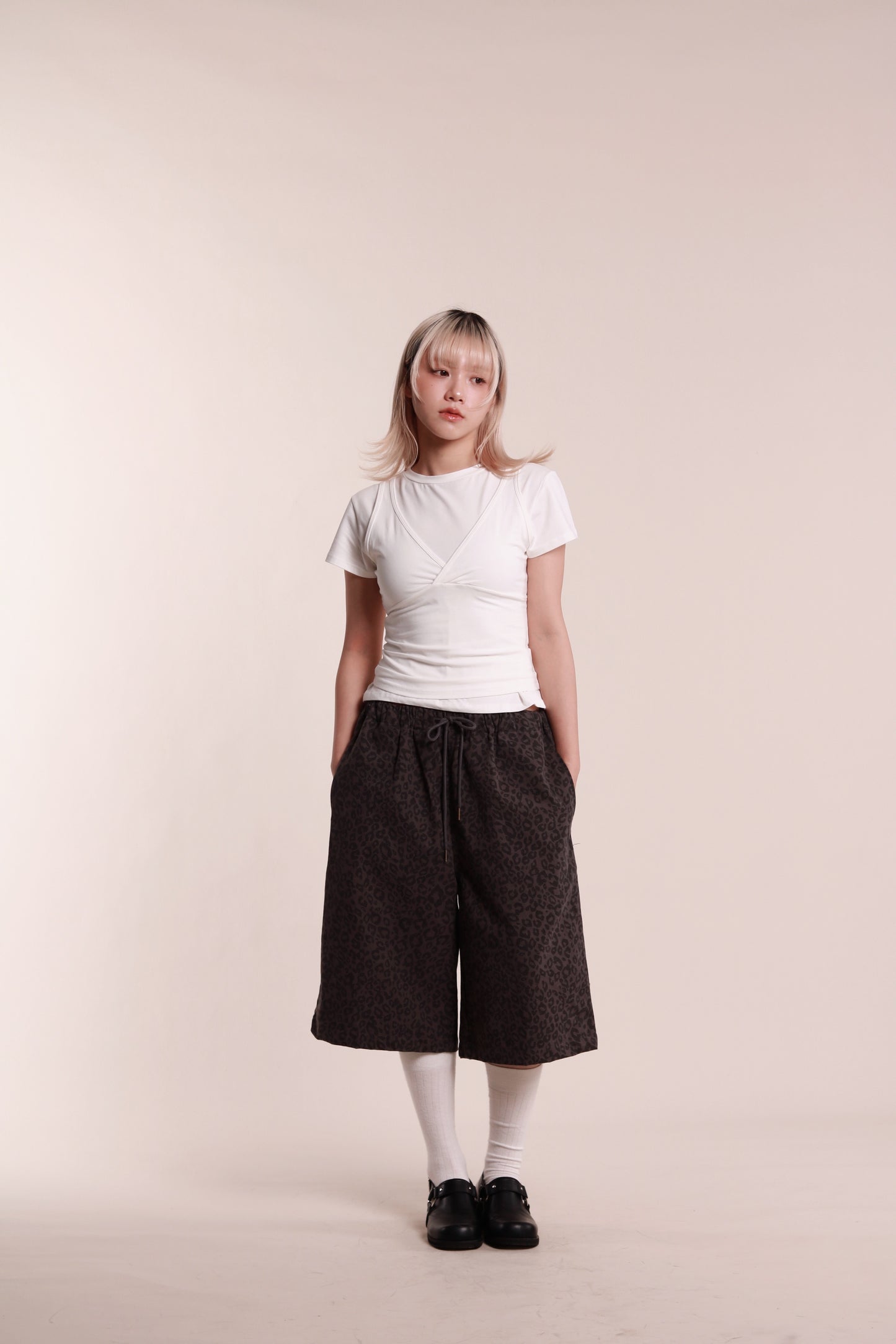 Lyla Tee Set (White)