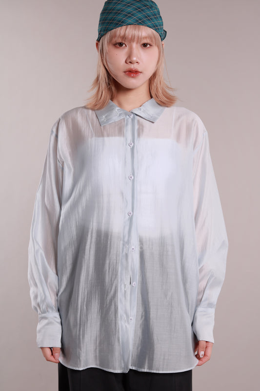 Sheer Shirt (Blue)