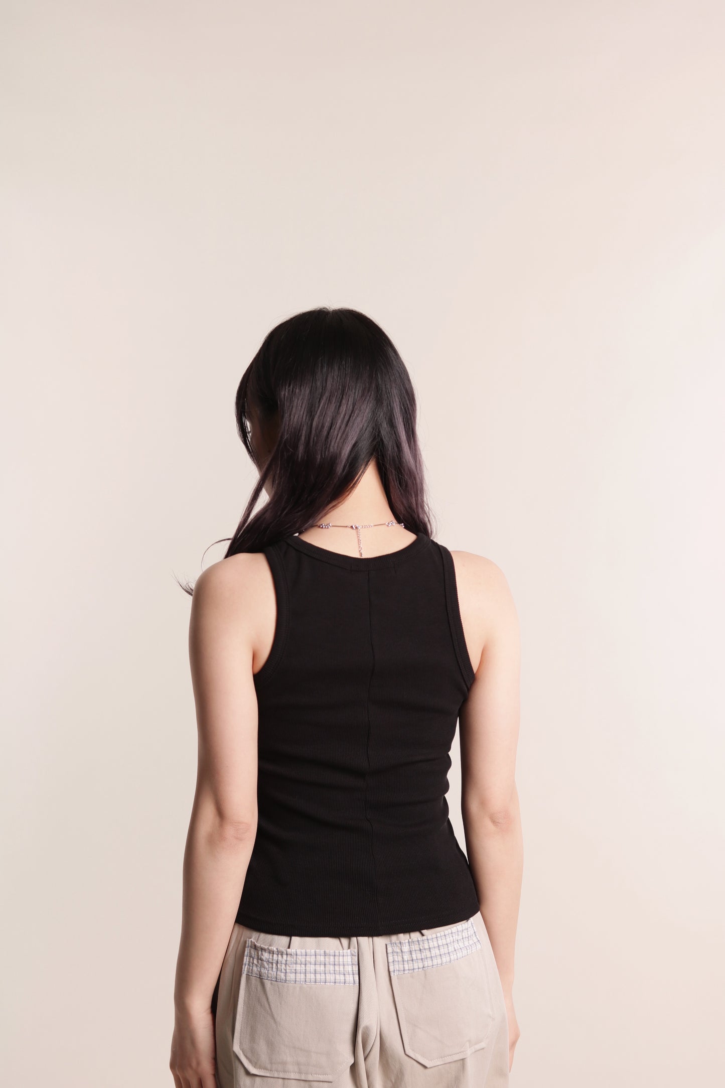 Slim Tank Top (Black)