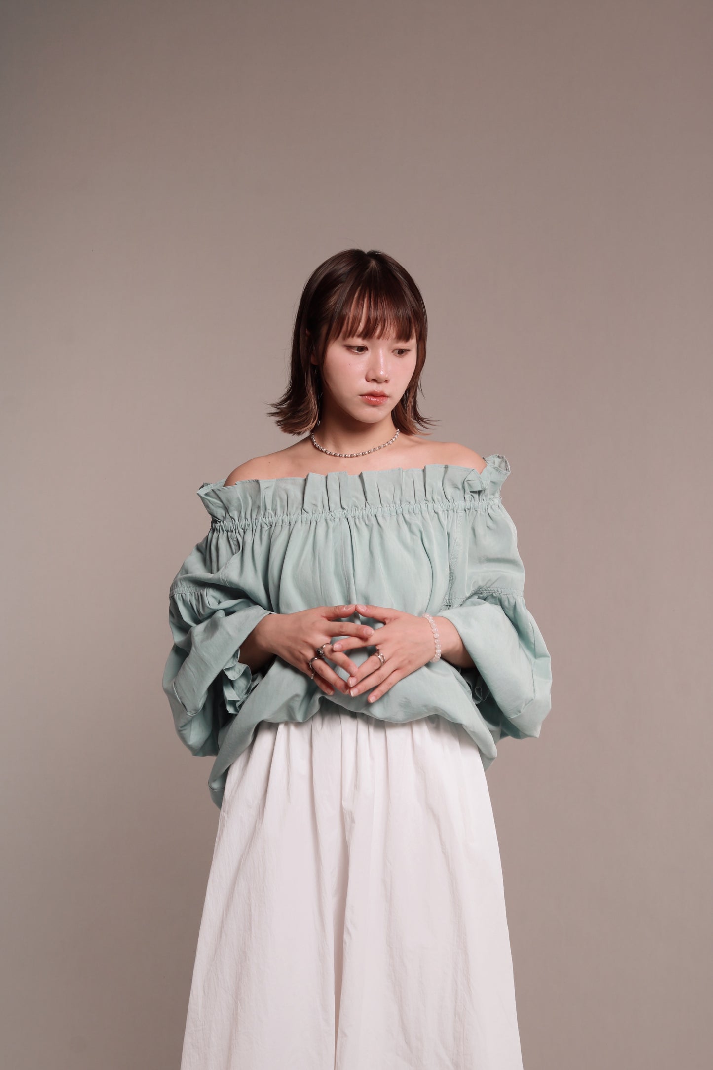 Vacation Blouse (Mint)