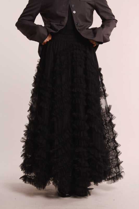 Doll Lace Skirt (Black)