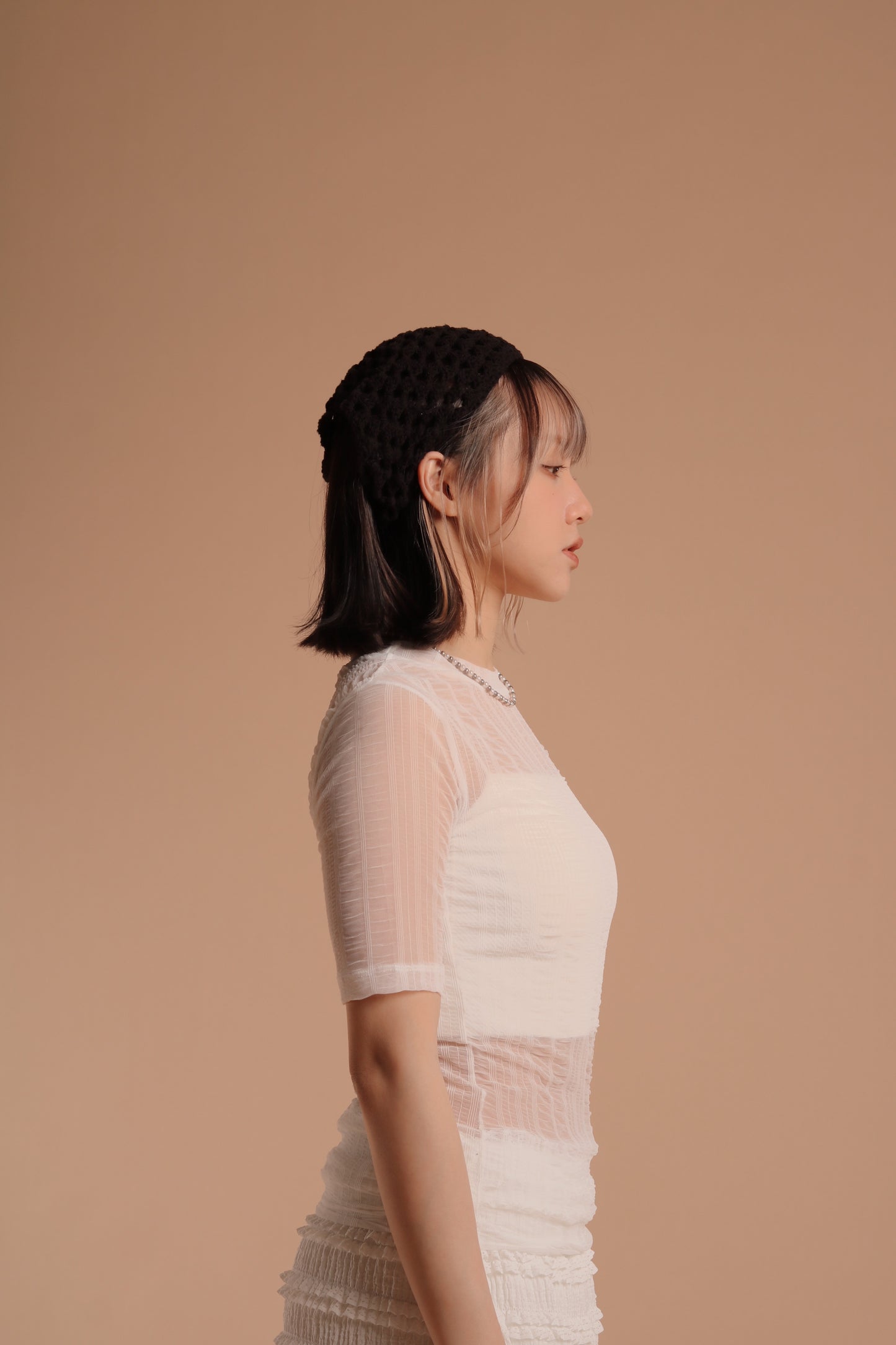 Summer See Through Top (White)