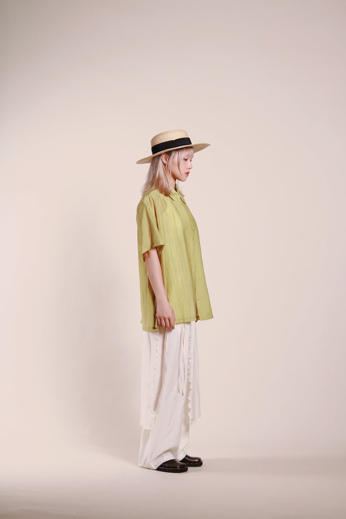 Wanda Layered Pants (Ivory)