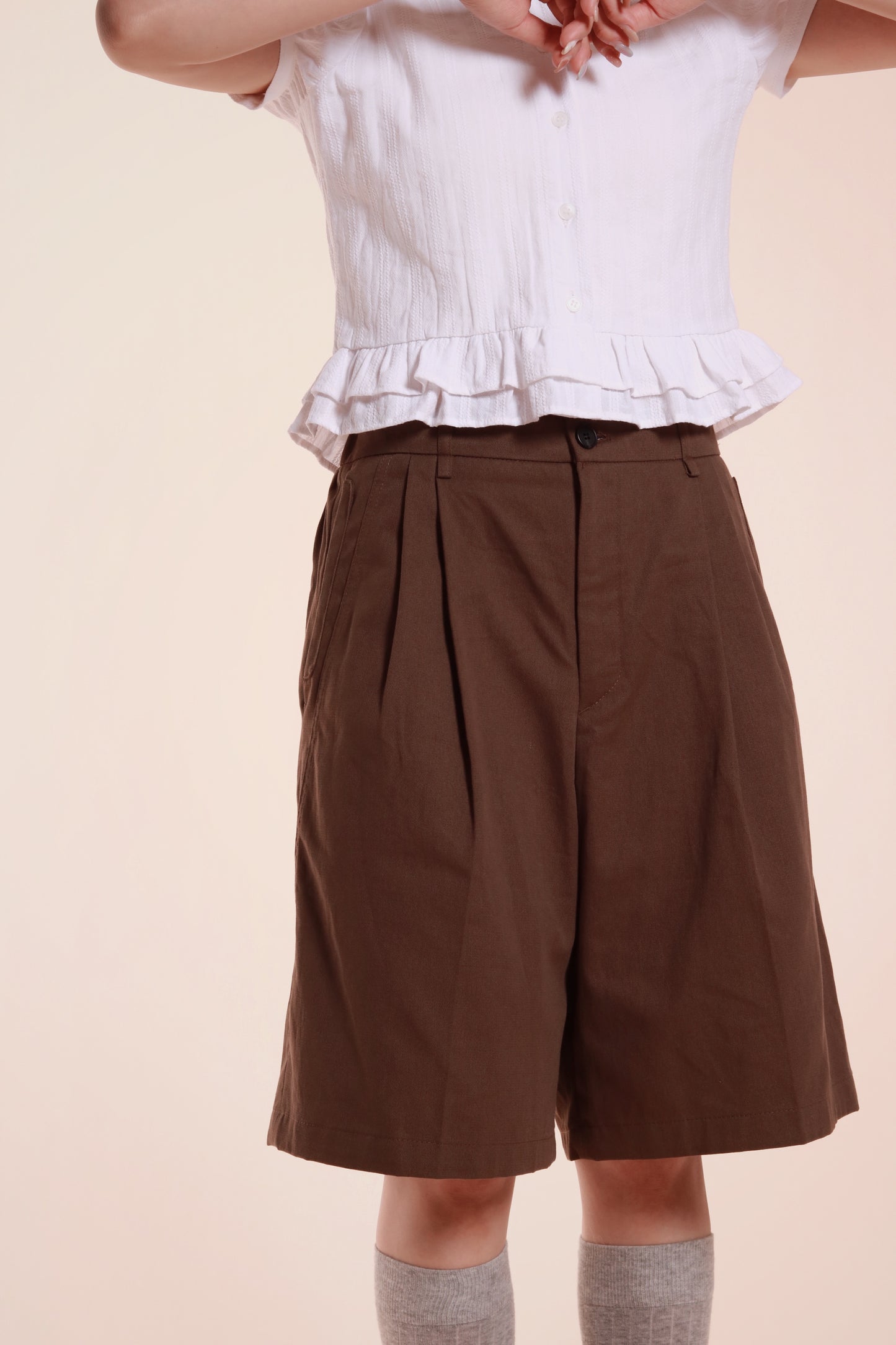 Youth Shorts (Brown)